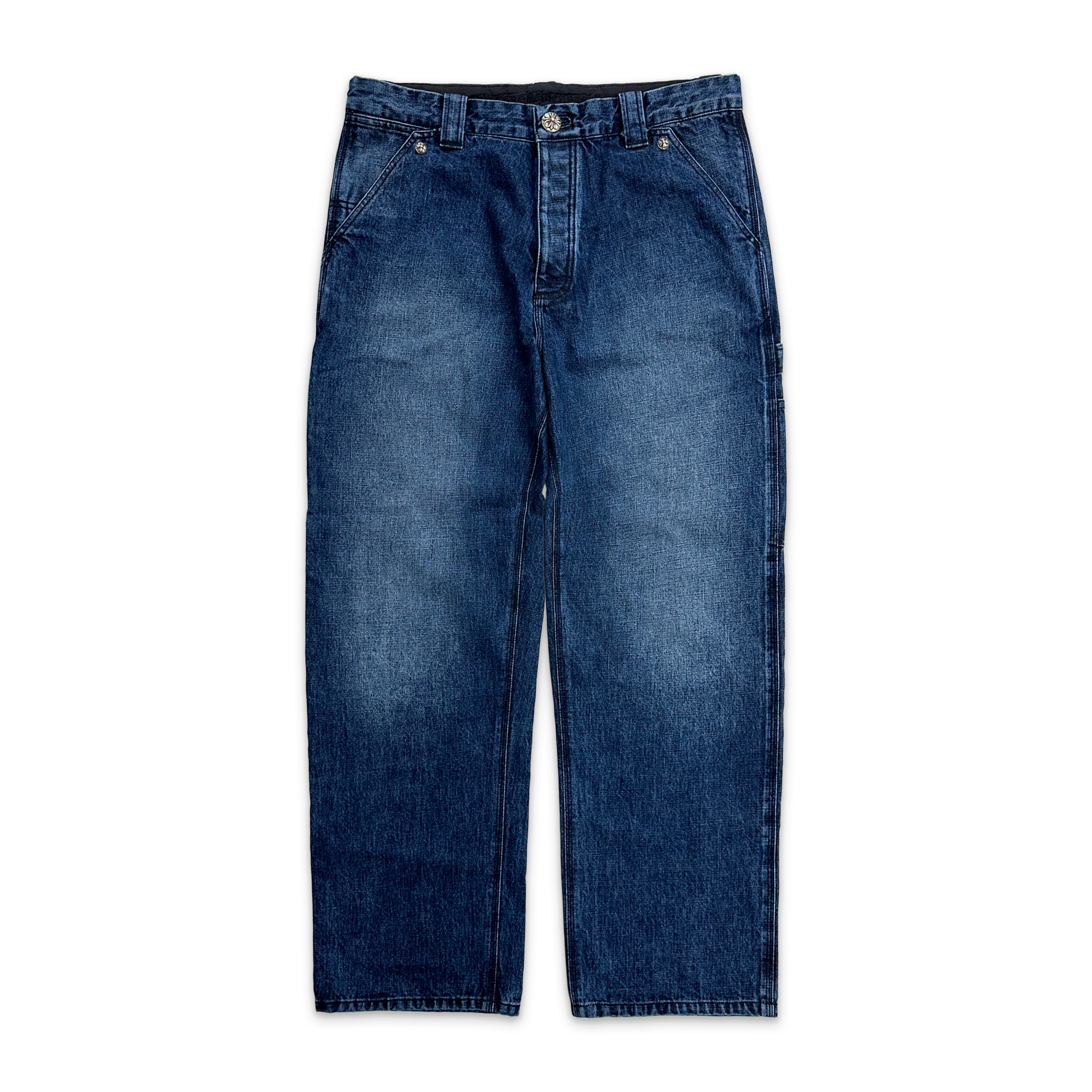 Chrome Hearts, Denim Carpenter Pants "Indigo Blue"