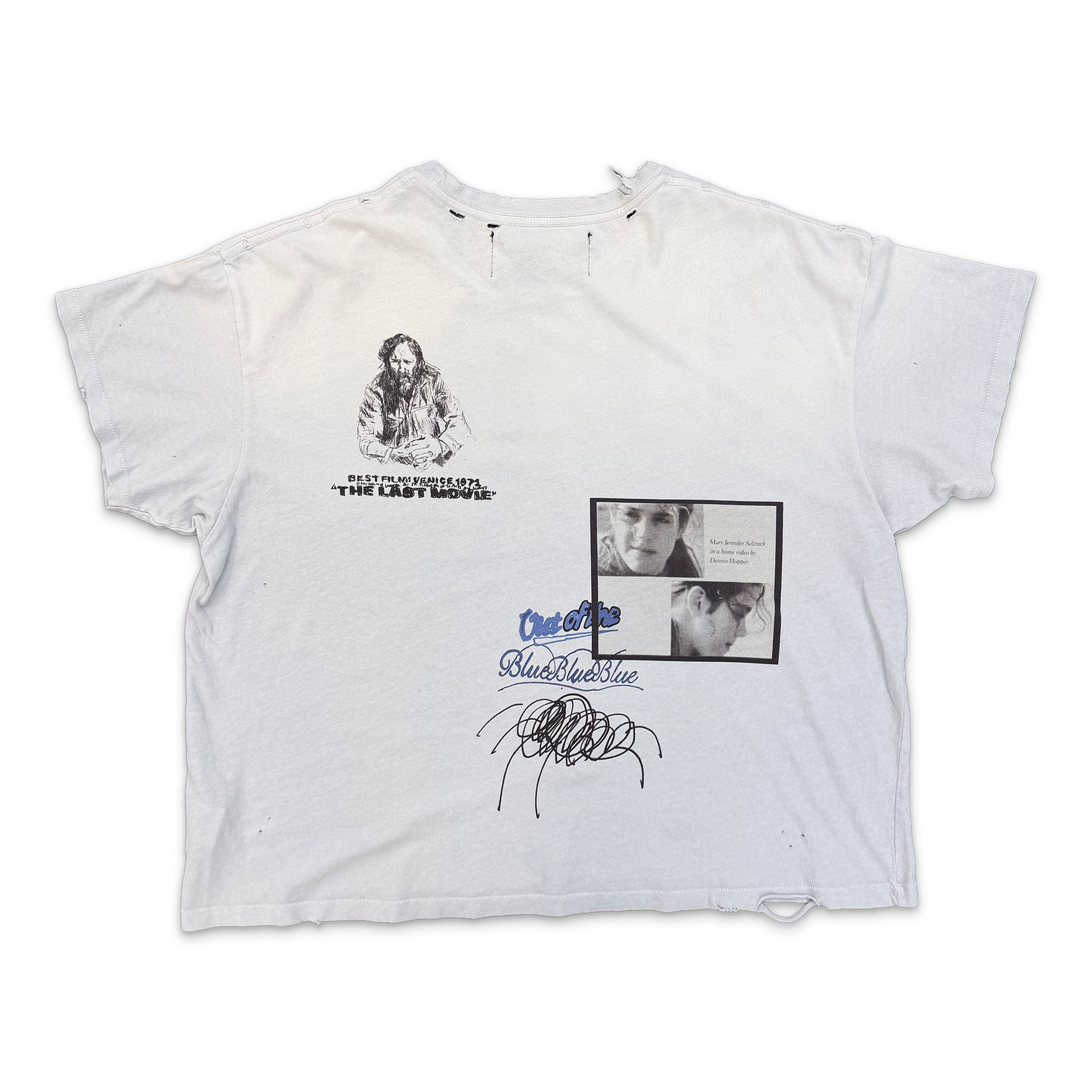 Paly Hollywood, American Dreamer Tee "Light Blue"