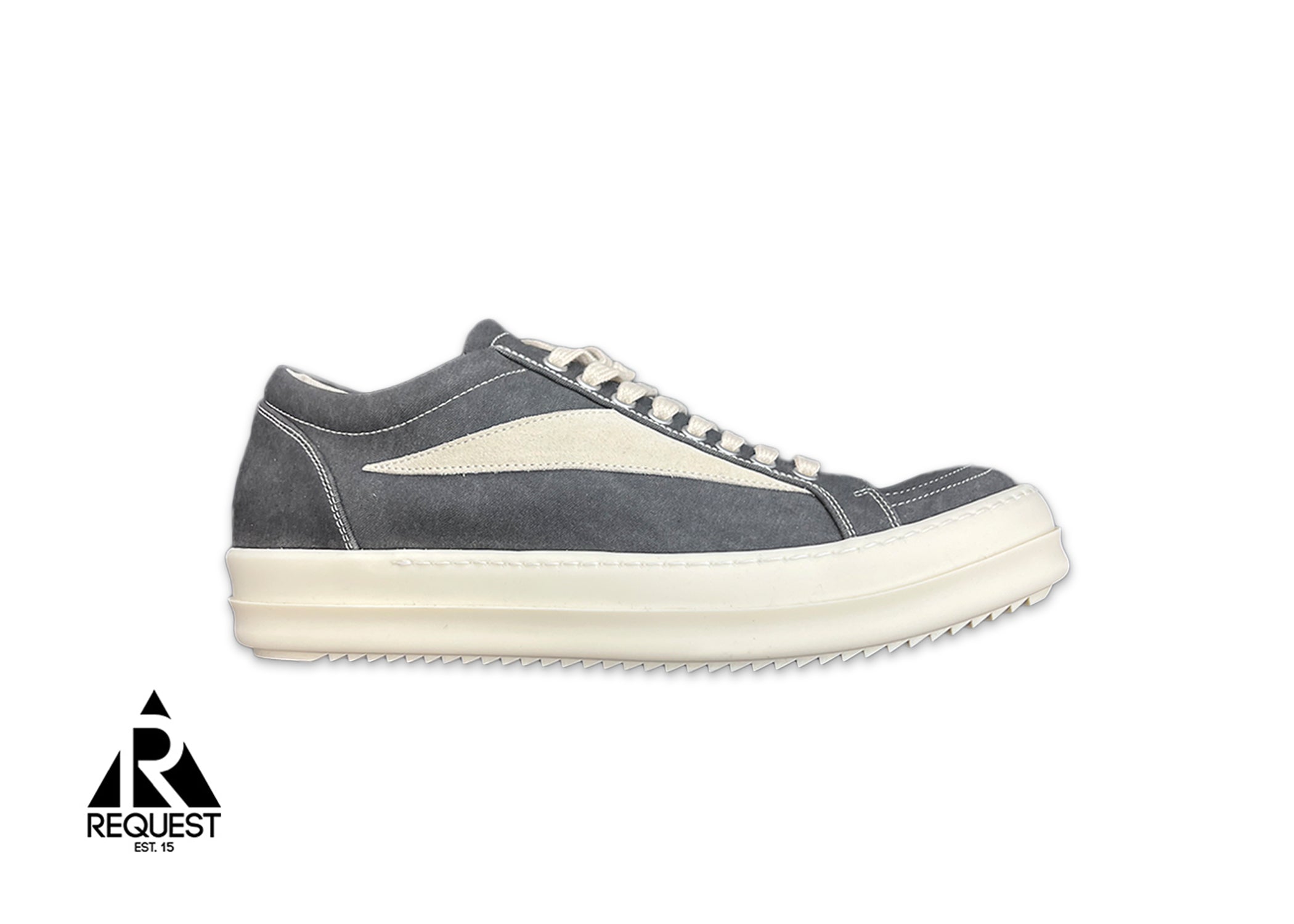 Rick Owens DRKSHDW, Lido Vintage Sneaks Denim "Dark Dust"