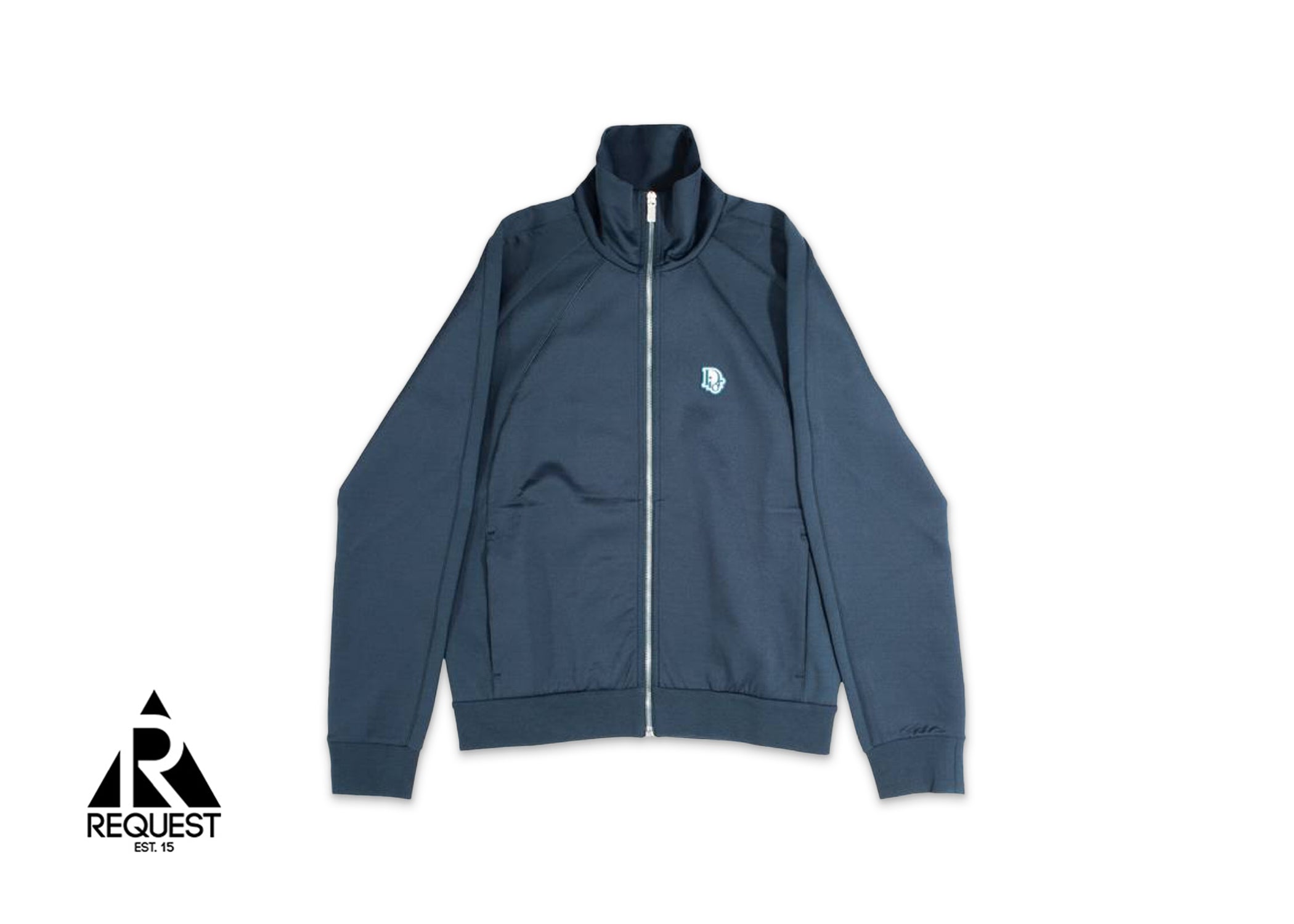 Dior Track Zip Up Jacket "Teal"