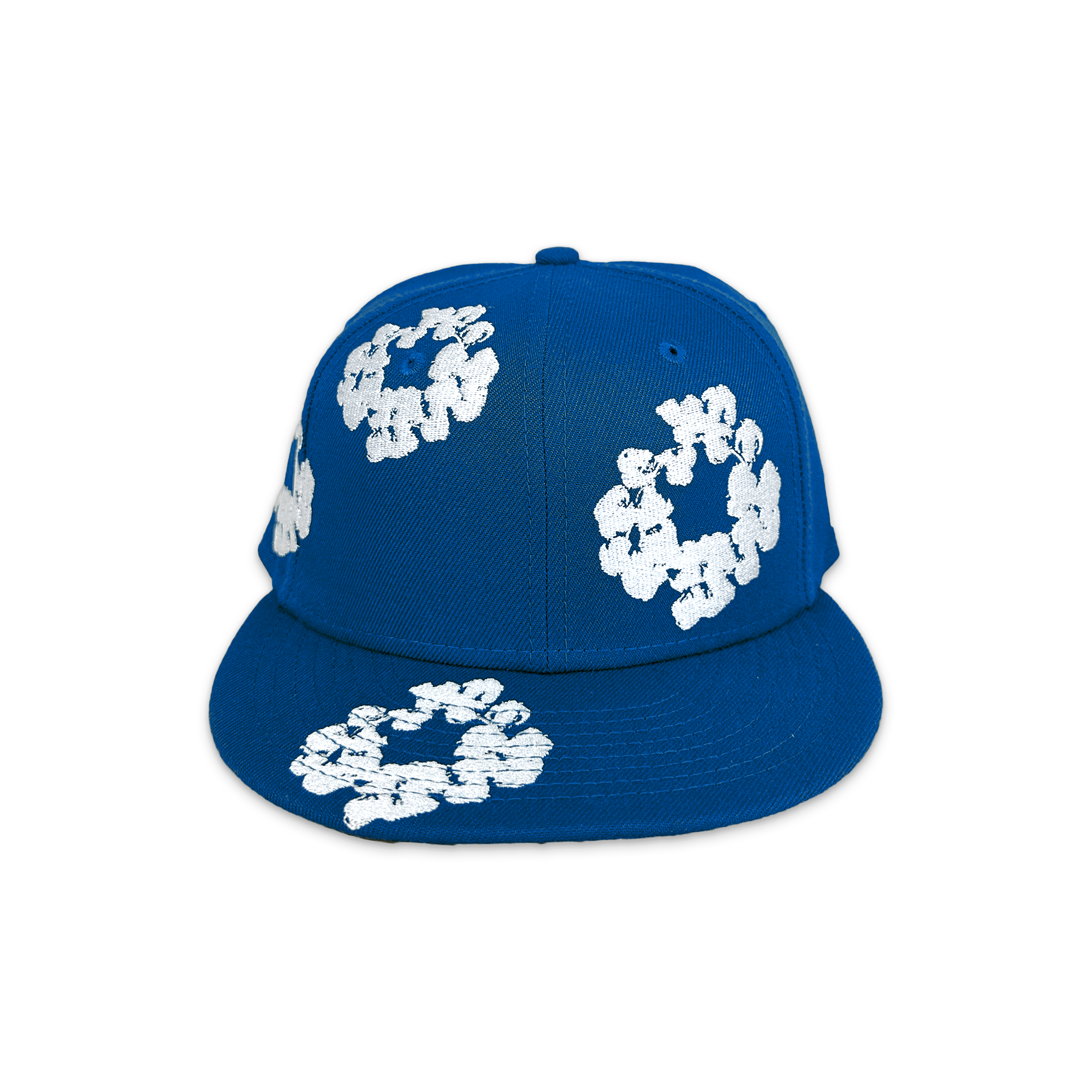 Denim Tears, New Era Cotton Wreath 59/50 "Blue"