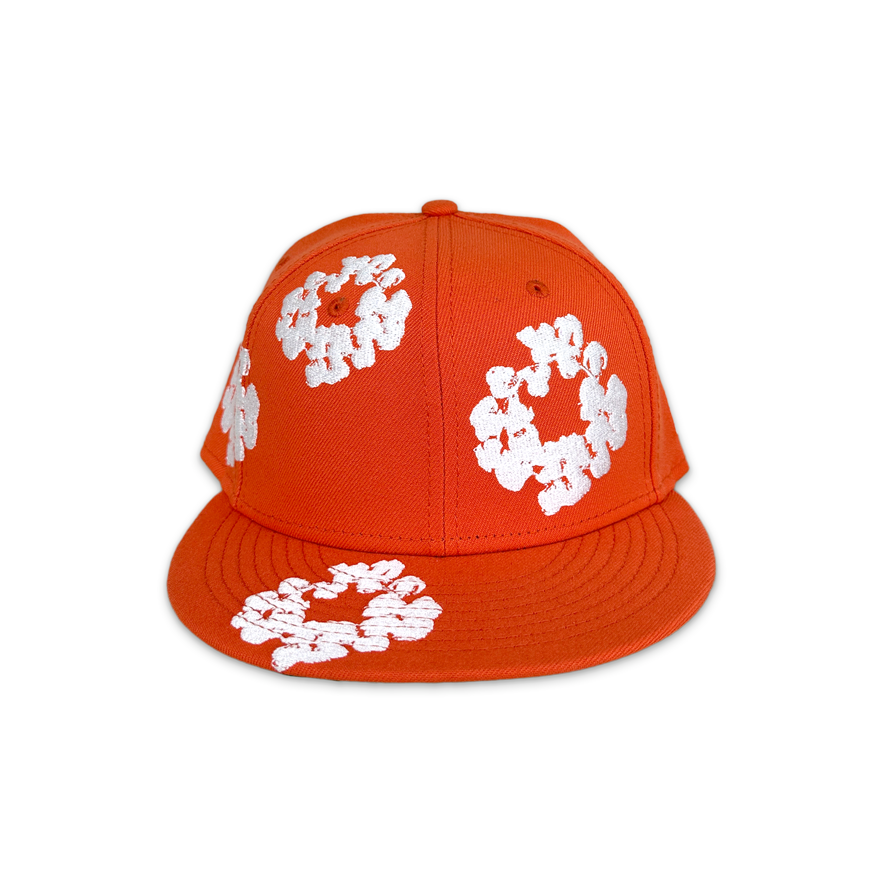 Denim Tears, New Era Cotton Wreath 59/50 "Orange"