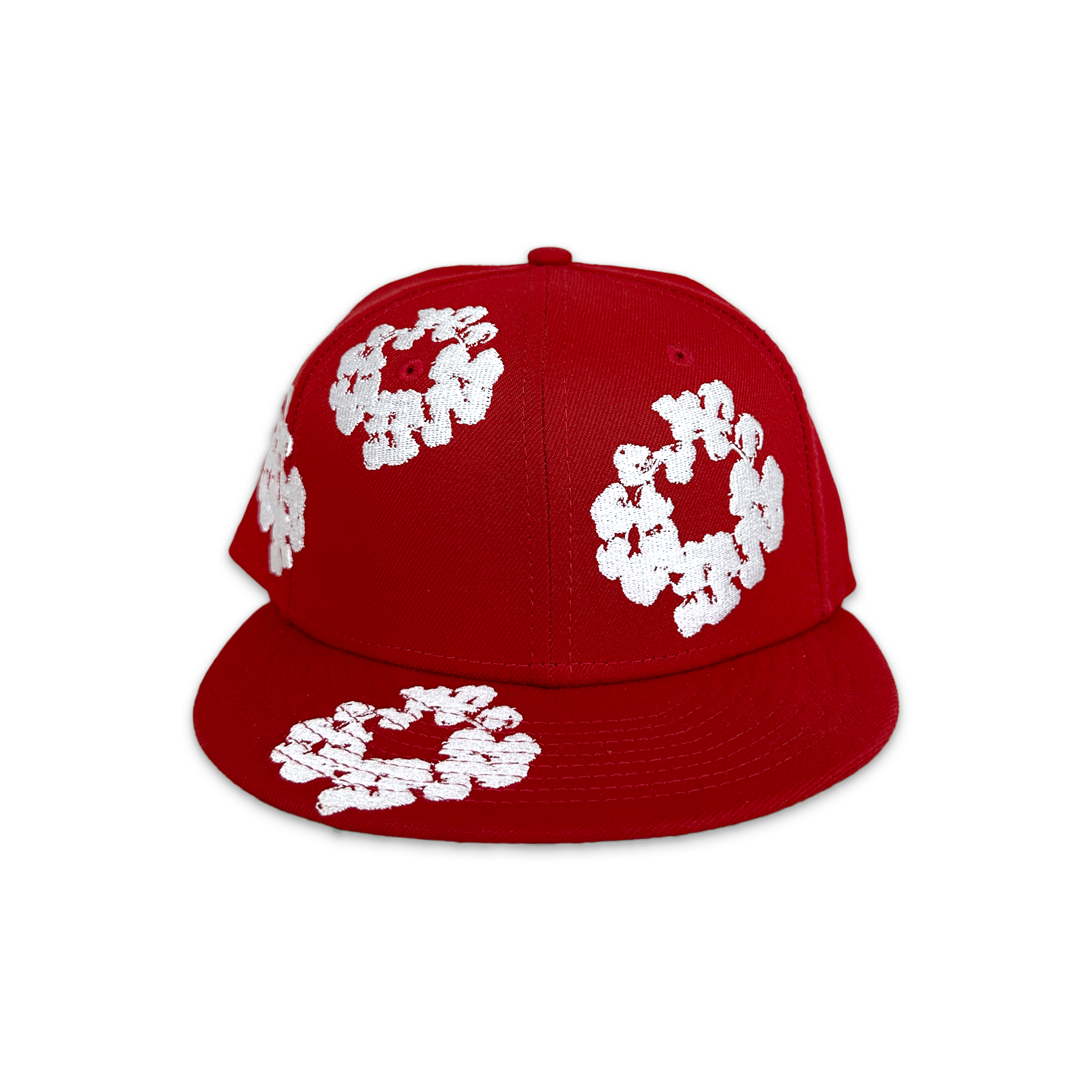 Denim Tears, New Era Cotton Wreath 59/50 "Red"