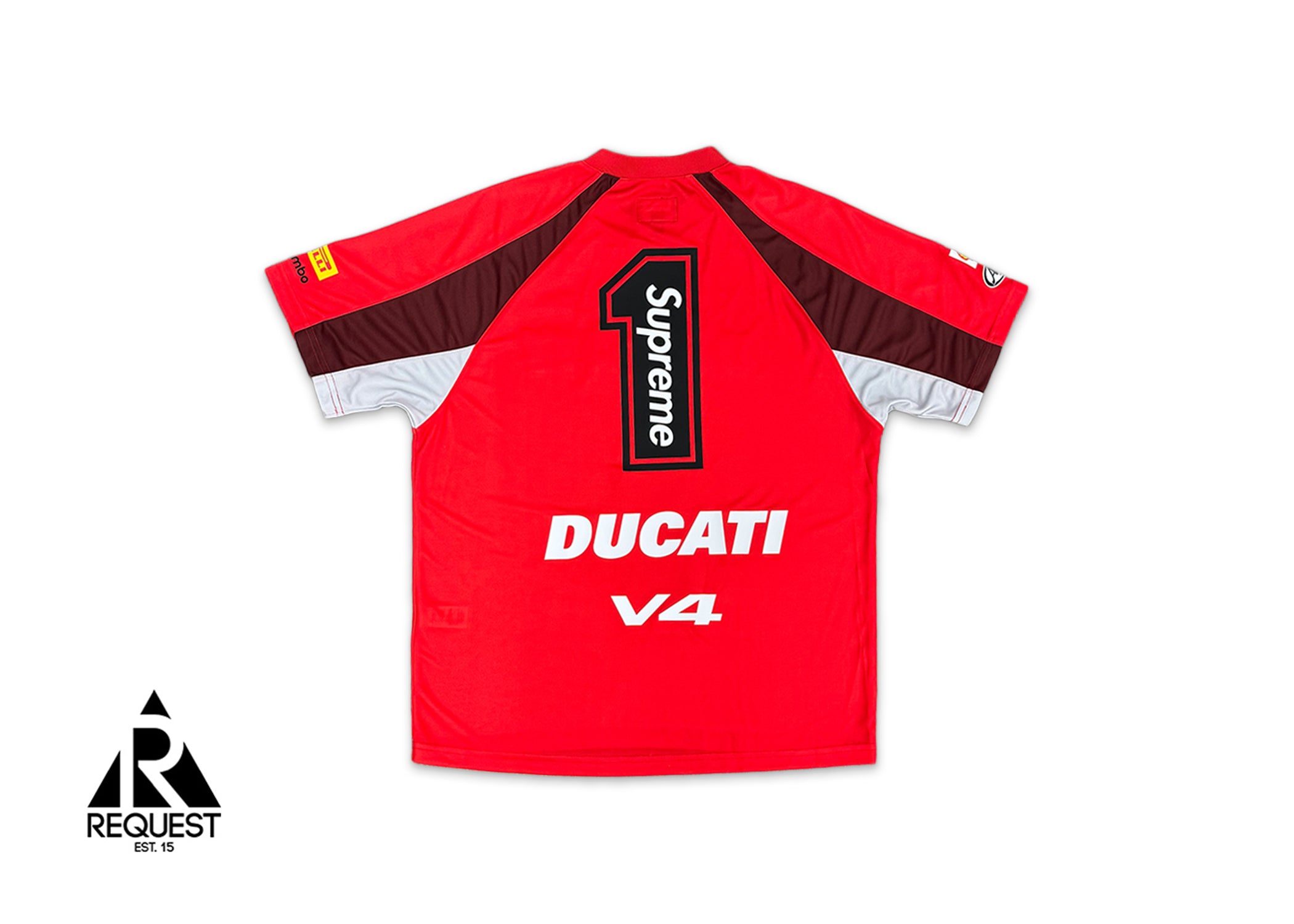 Supreme, Ducati Soccer Jersey "Red"