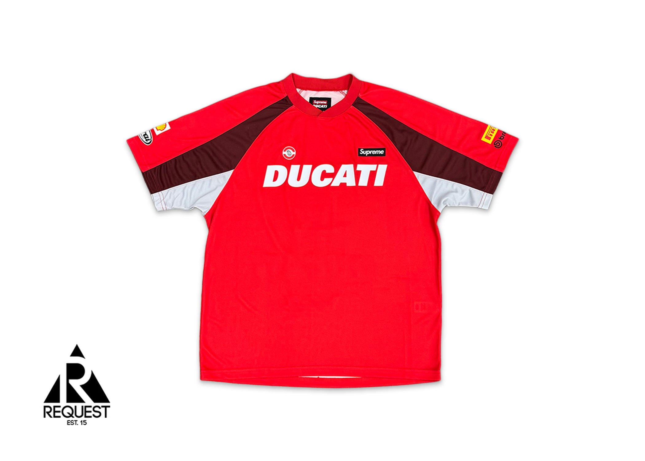 Supreme, Ducati Soccer Jersey "Red"