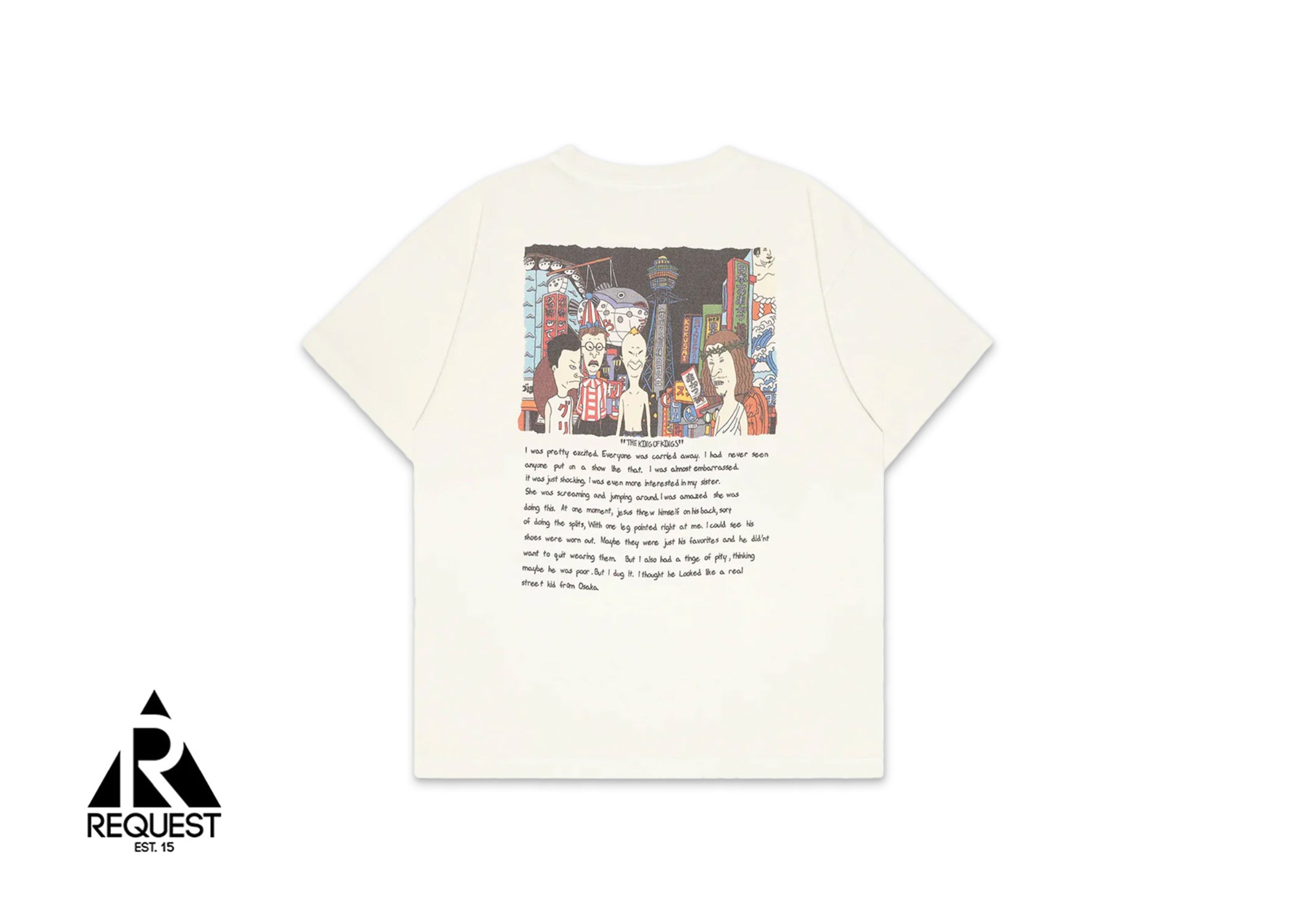 Saint Michael Time is Eternal Tee "White"
