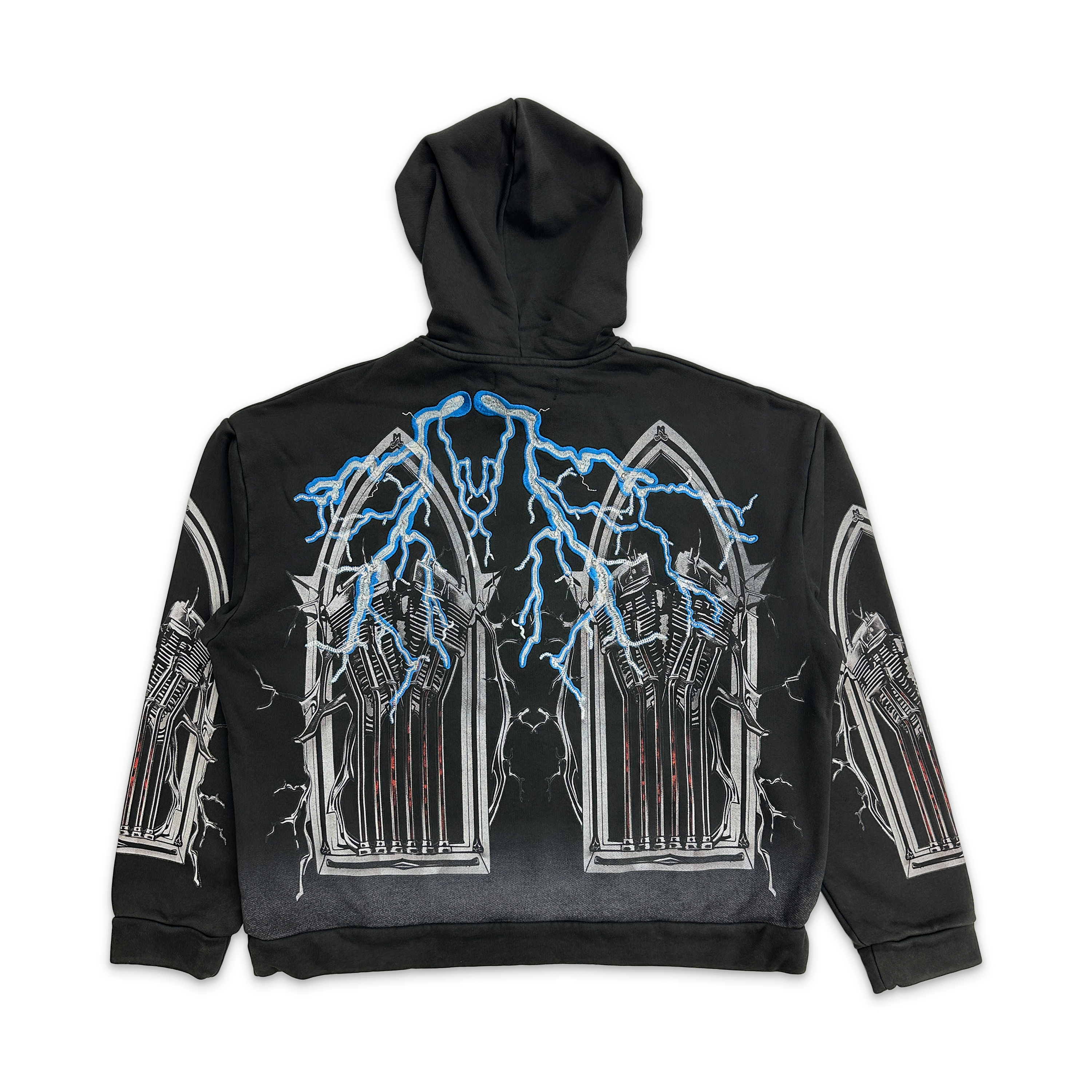 Engine Hooded Pullover "Coal"