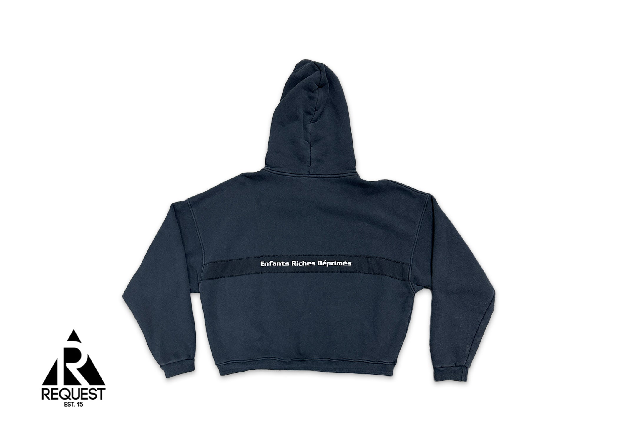 Enfants Riches Déprimes, Enfants Riches Déprimes Yes I Do Believe In God Zip Up Hoodie "Navy Blue"