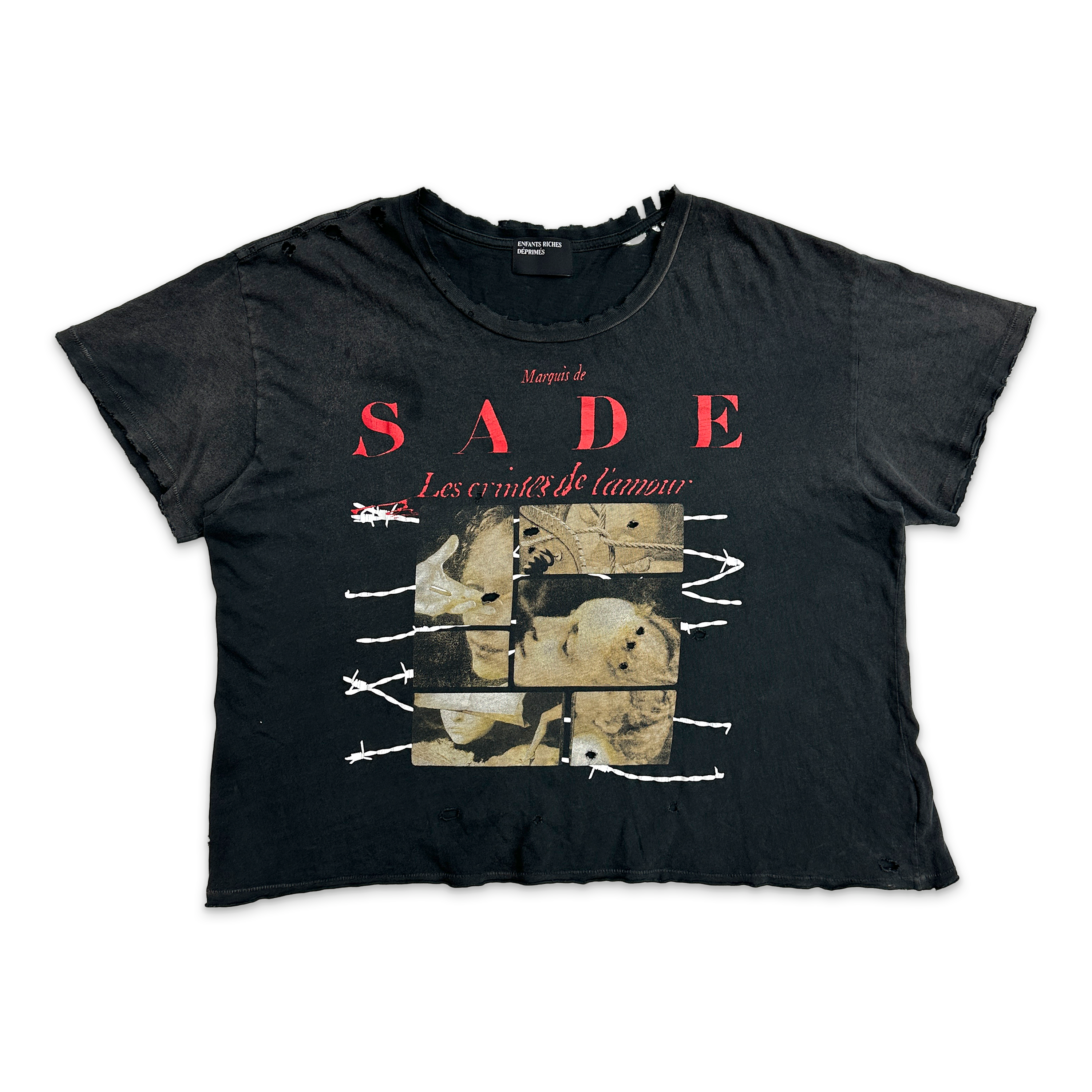 Enfants Riches Déprimes Sade Tee "Black"