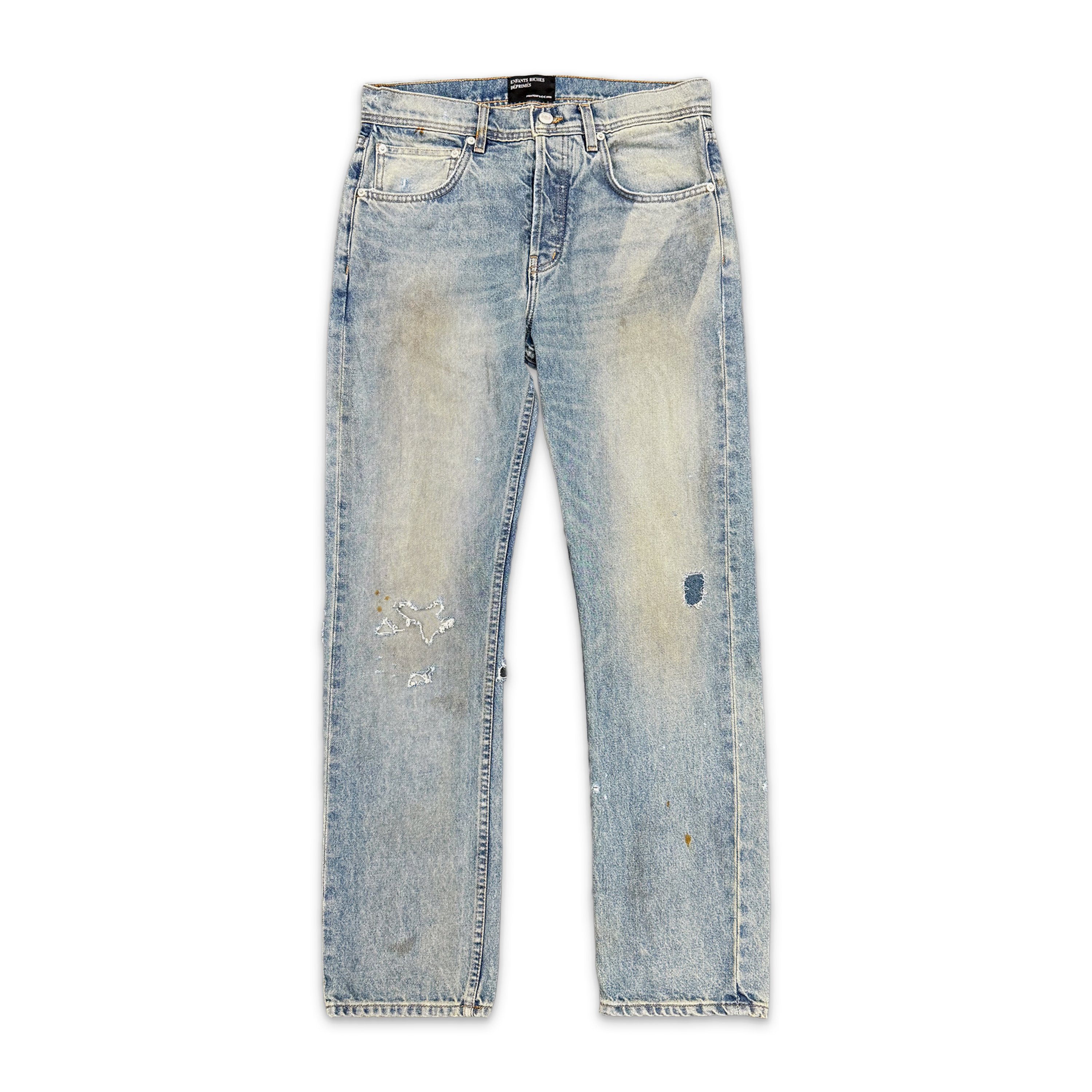 Enfants Riches Déprimes, Enfants Riches Déprimes Distressed Effect Jeans "Blue"