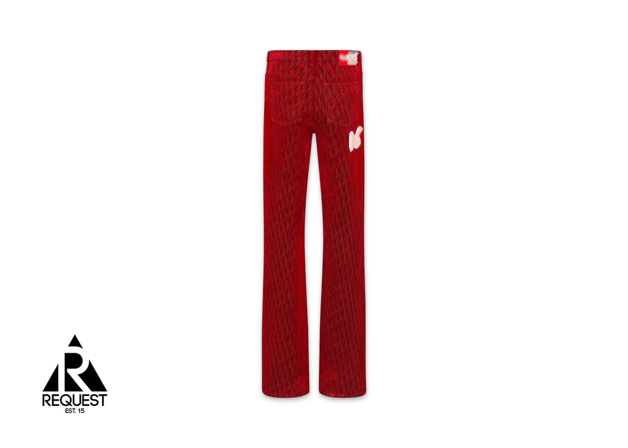 Dior ERL Oblique Pants “Red”