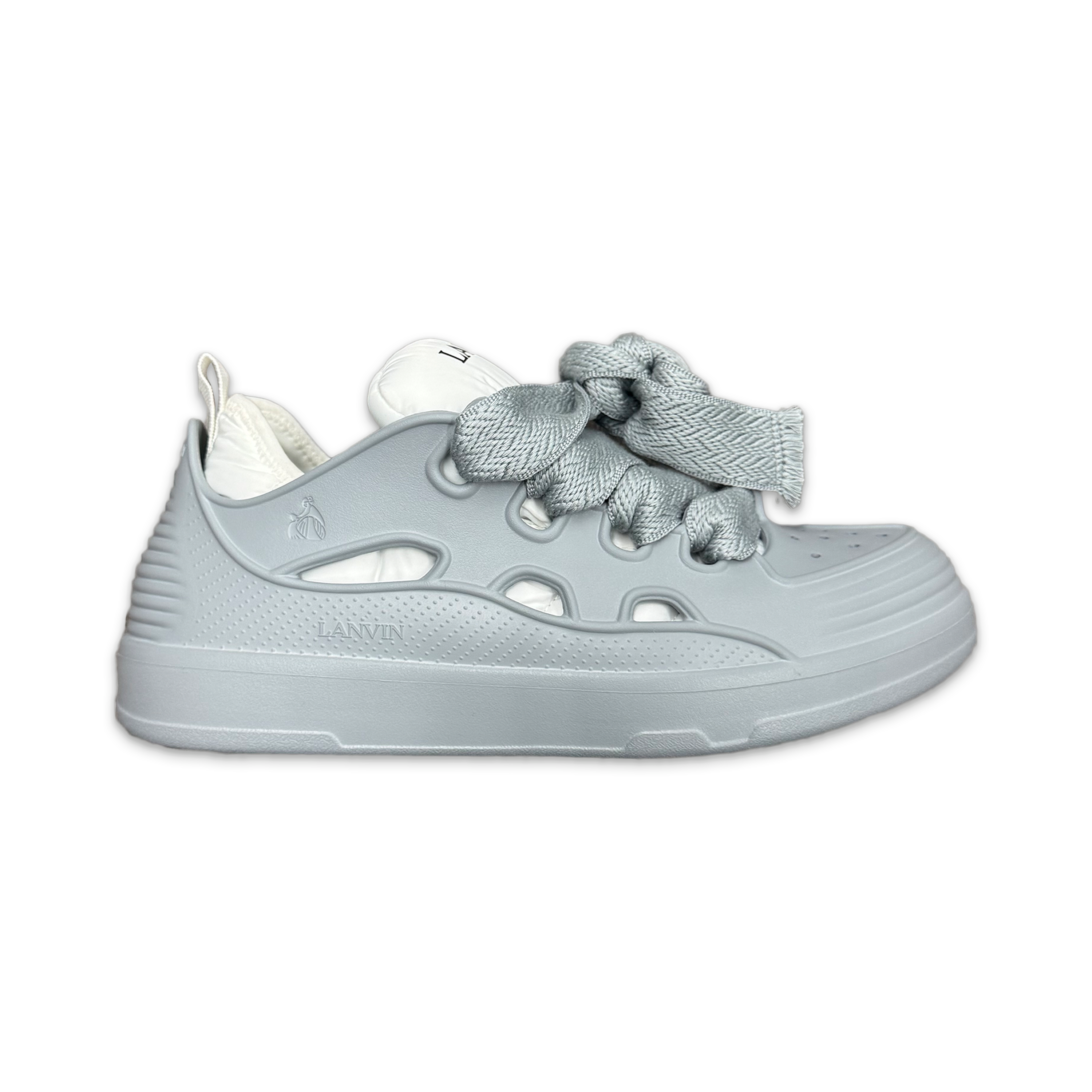 Lanvin, Curb Sneaker Block Molded EVA "Pearl Grey"