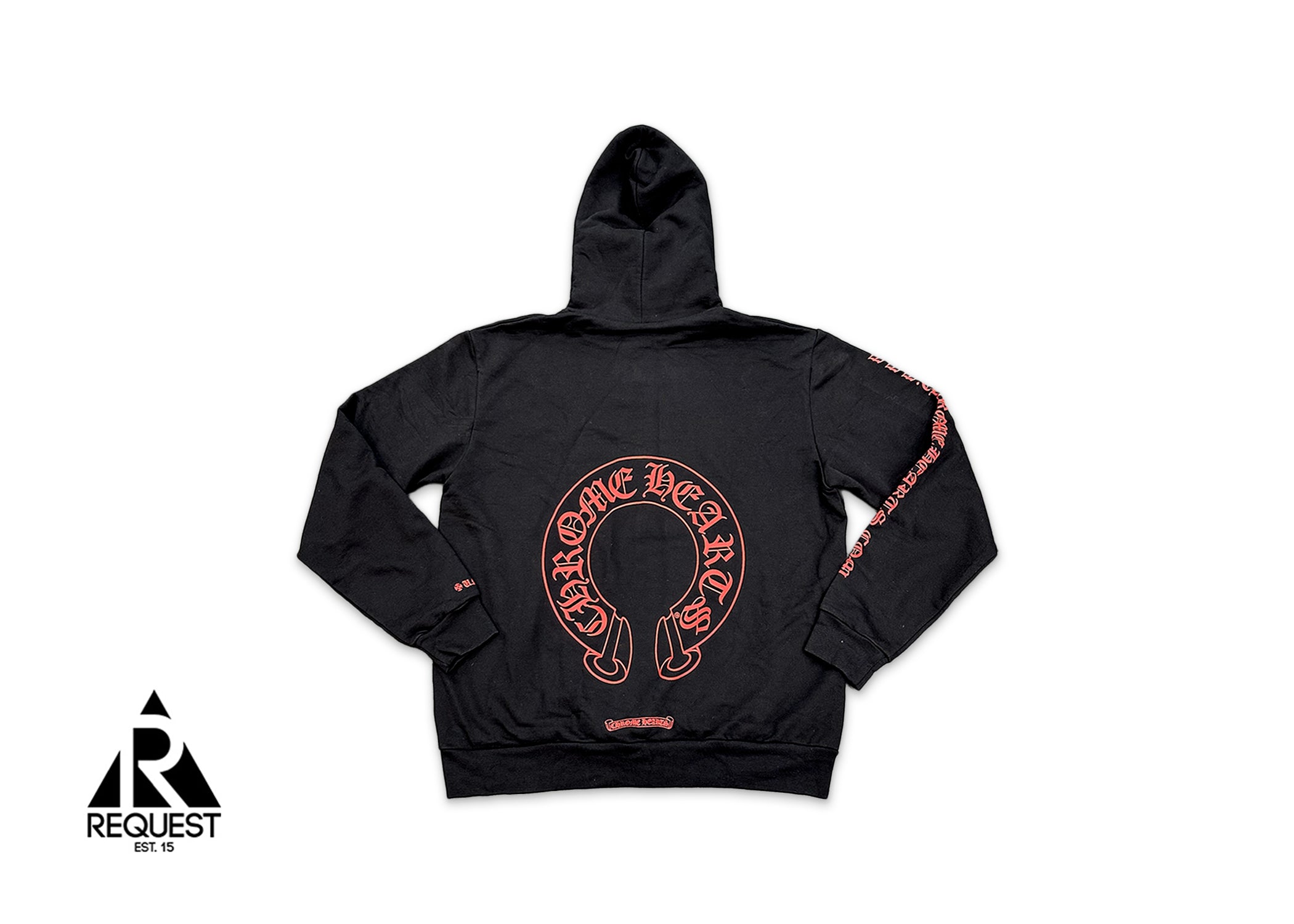 Chrome Hearts, Online Exclusive Hoodie "Black/Red"