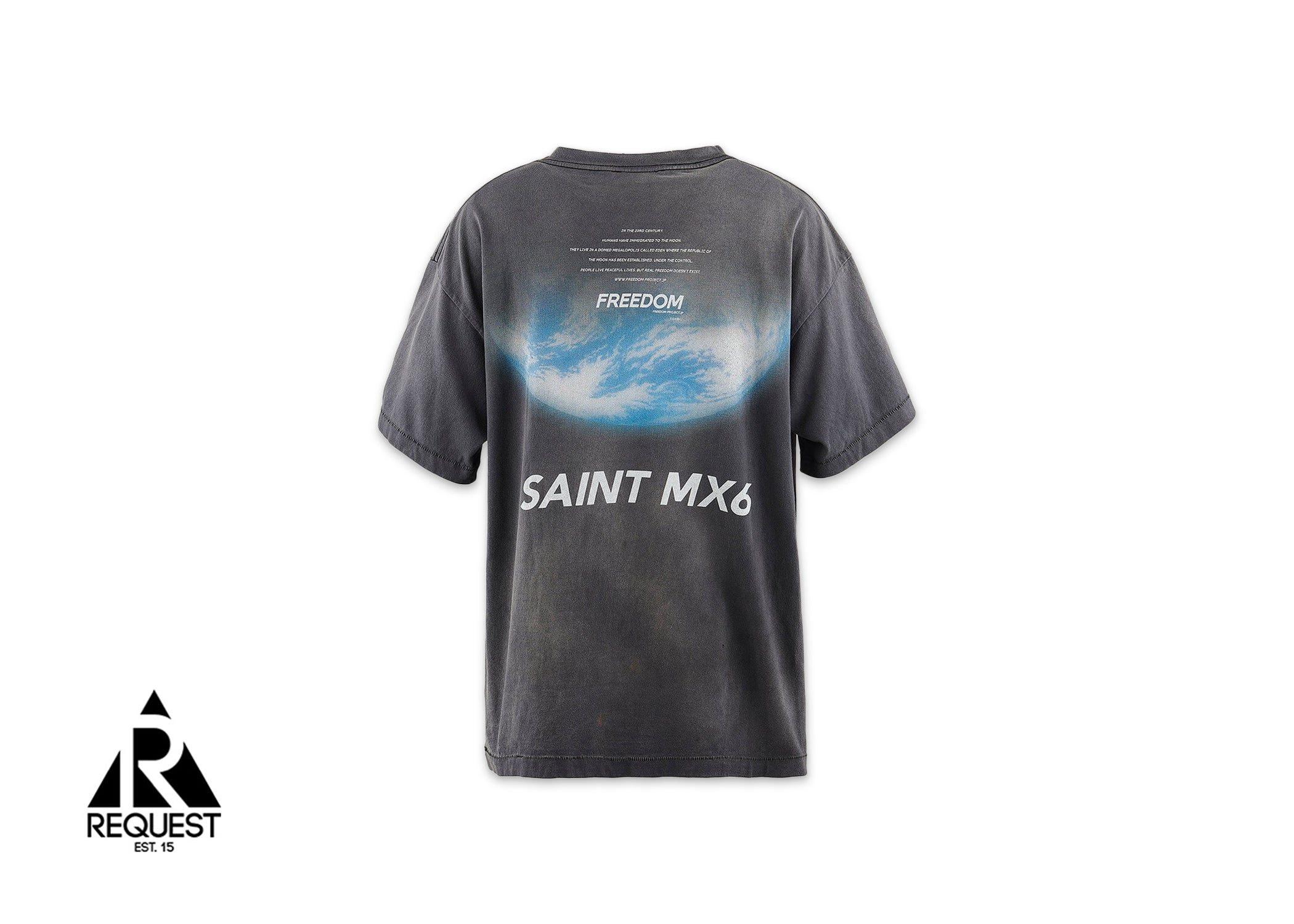 Saint Michael x Freedom Project Freedom Tee "Vintage Black"