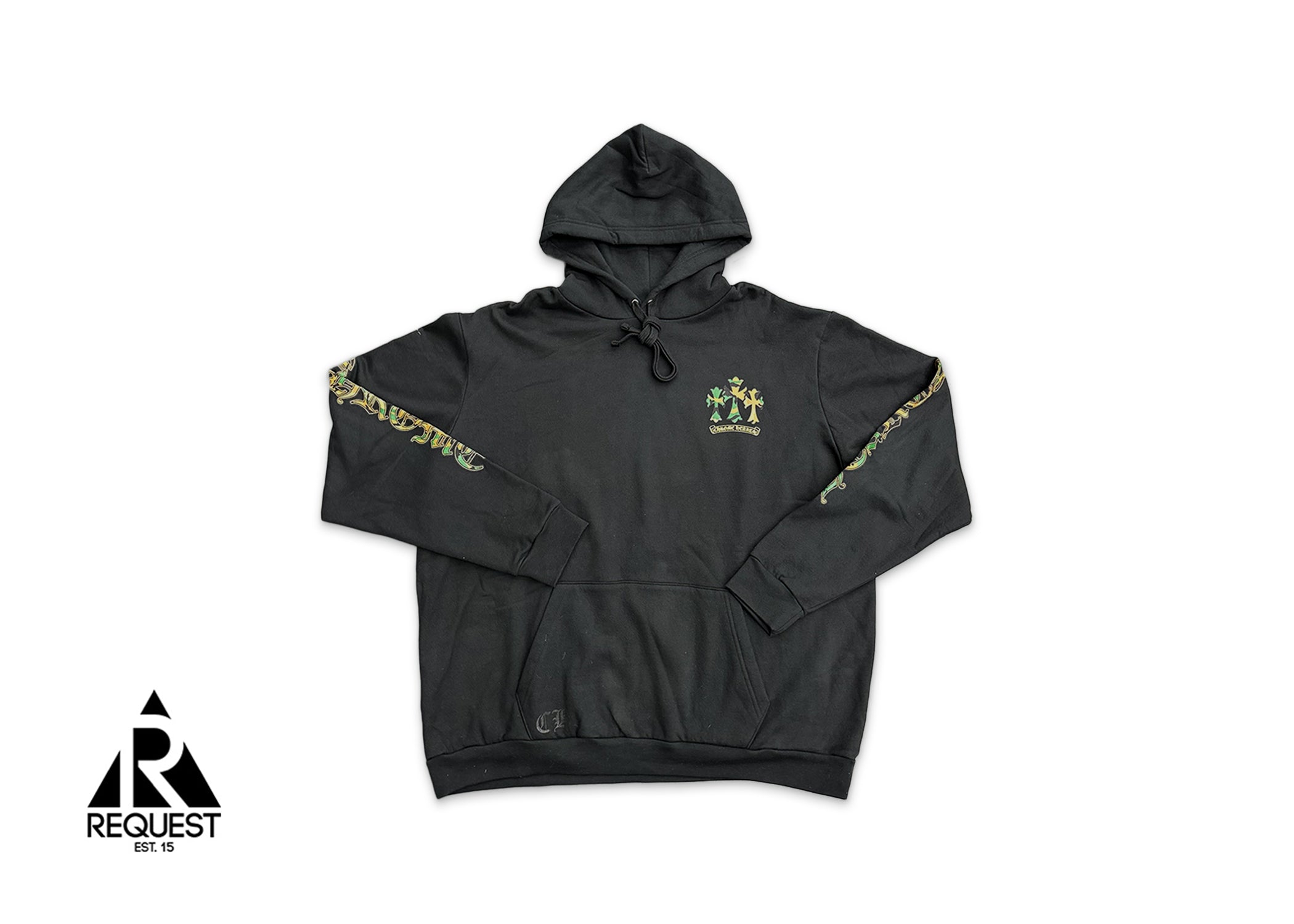 Chrome Hearts Horseshoe Camo Hoodie "Black"