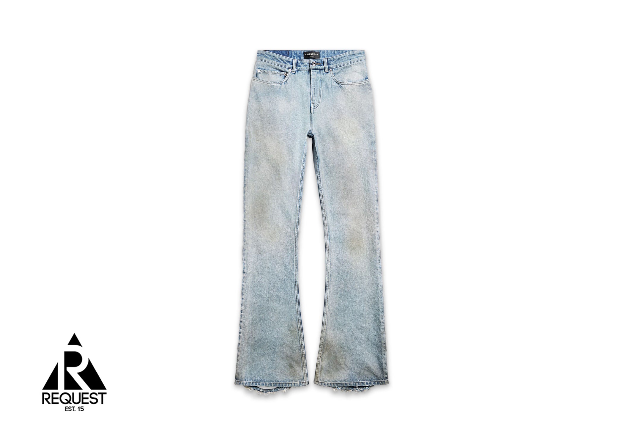 Balenciaga Bootcut Pants "Blue"