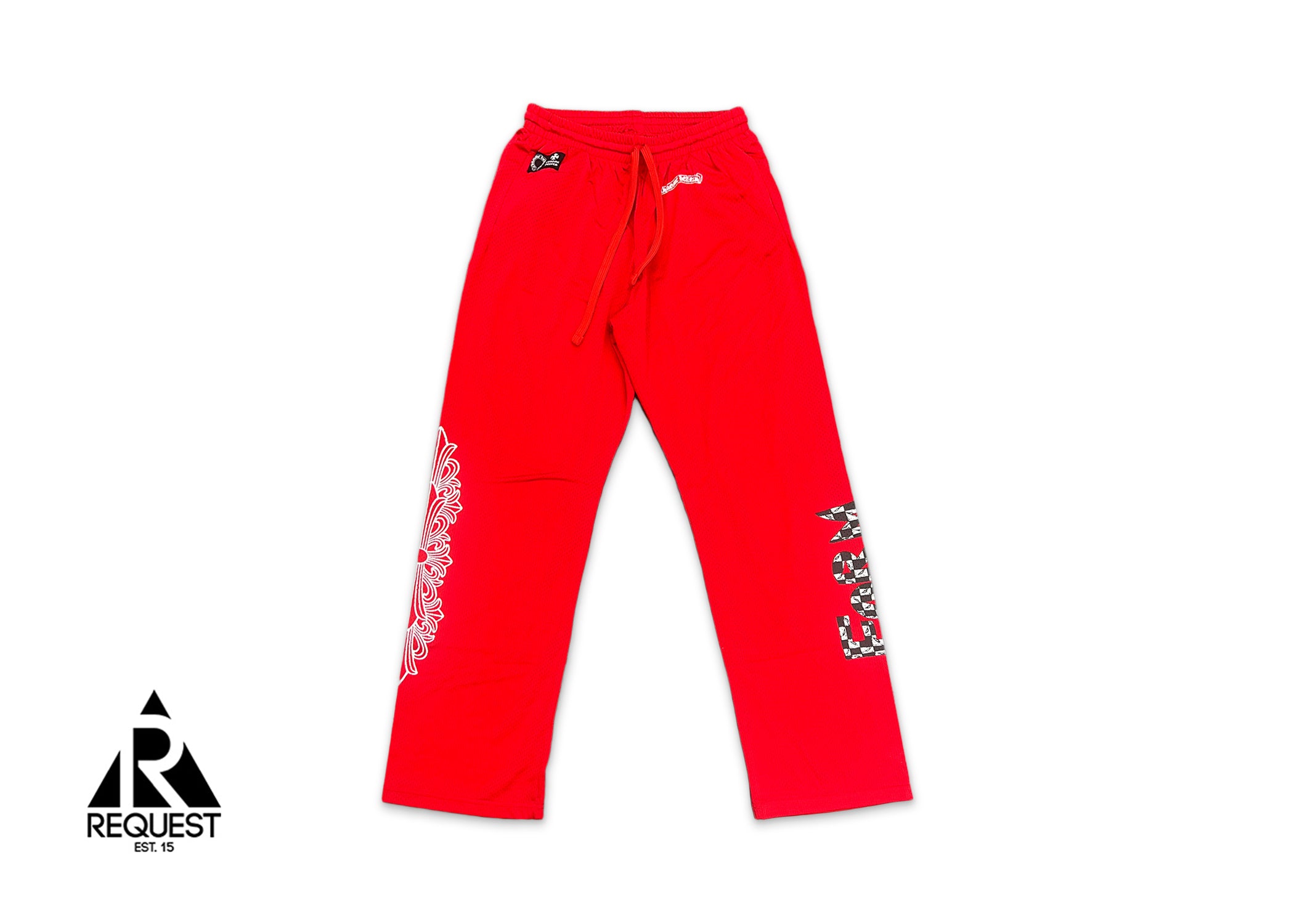 Matty Boy Sports Mesh Varsity Pants “Red”