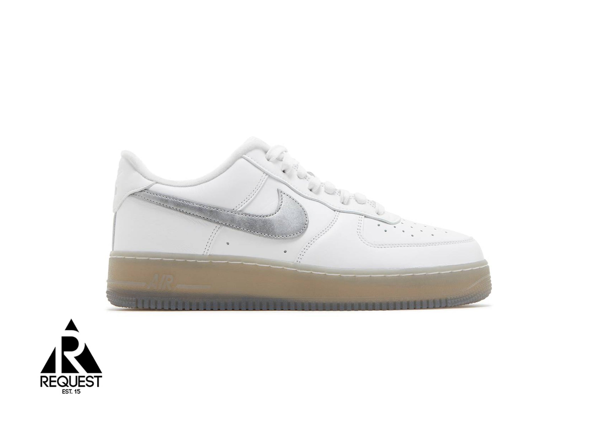 Nike Air Force 1 Low 07 PRM "White Metallic Silver"