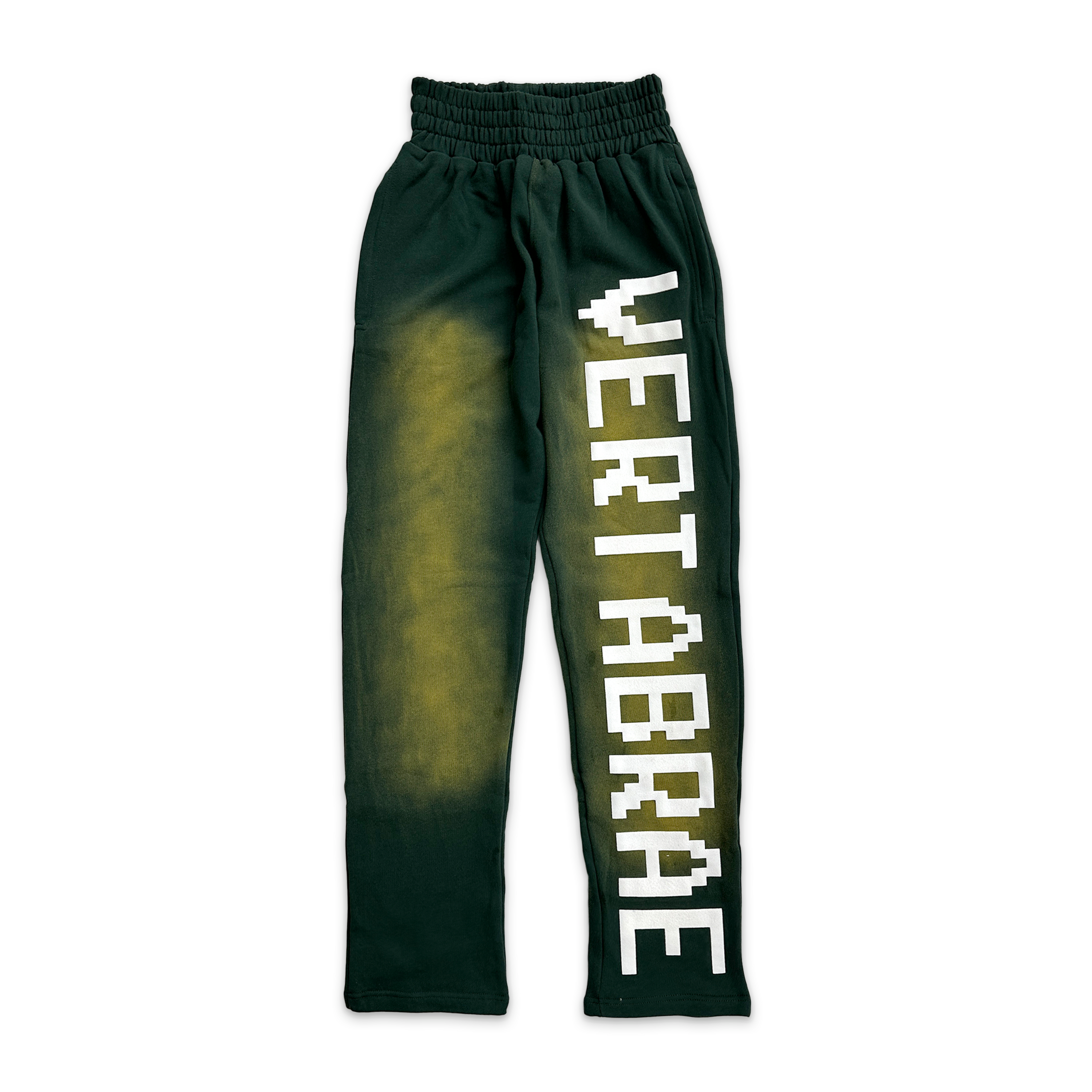 Vertabrae, Sweatpants "Washed Green/White"
