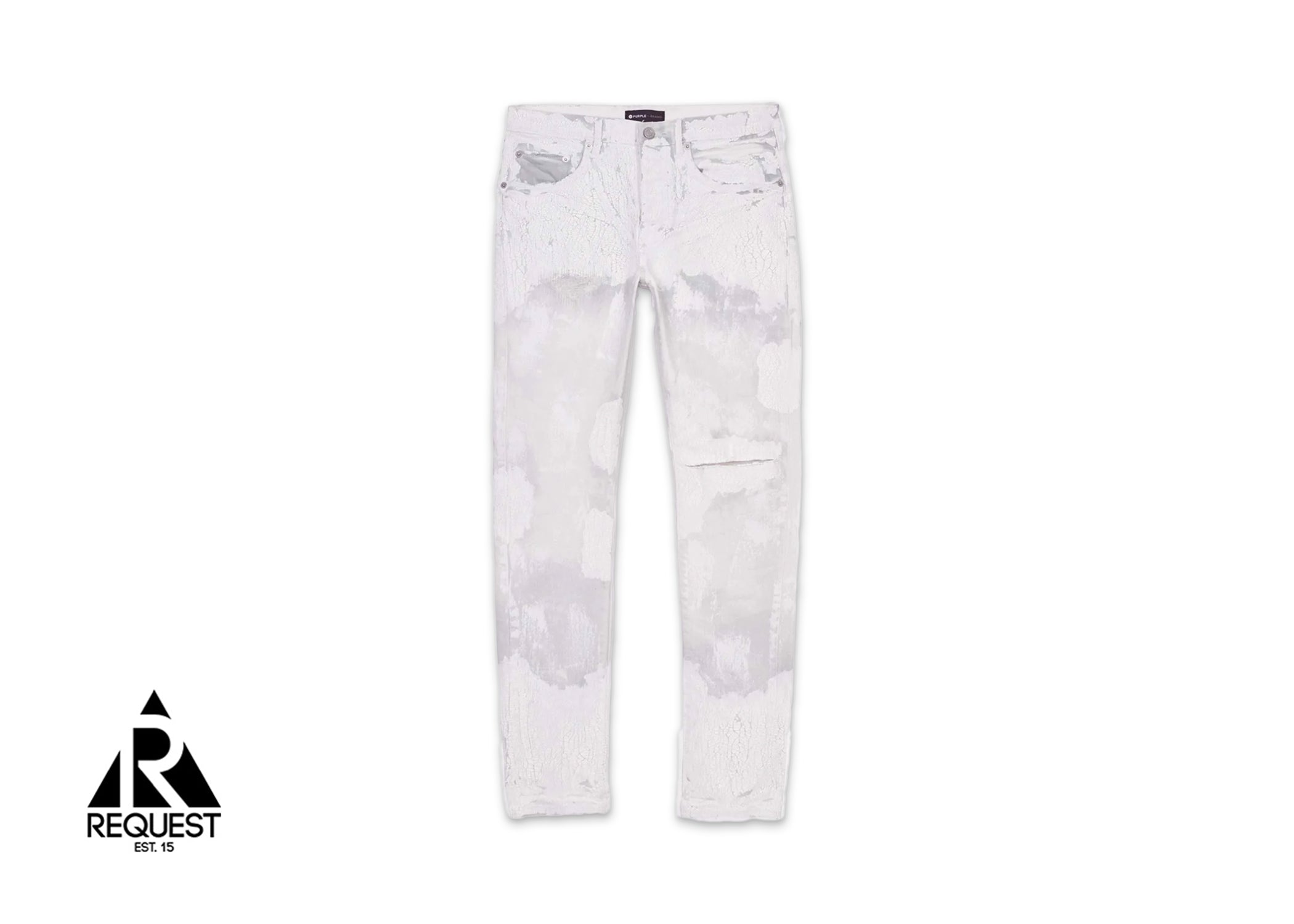 Purple Brand "Faded Ecru Crackle"