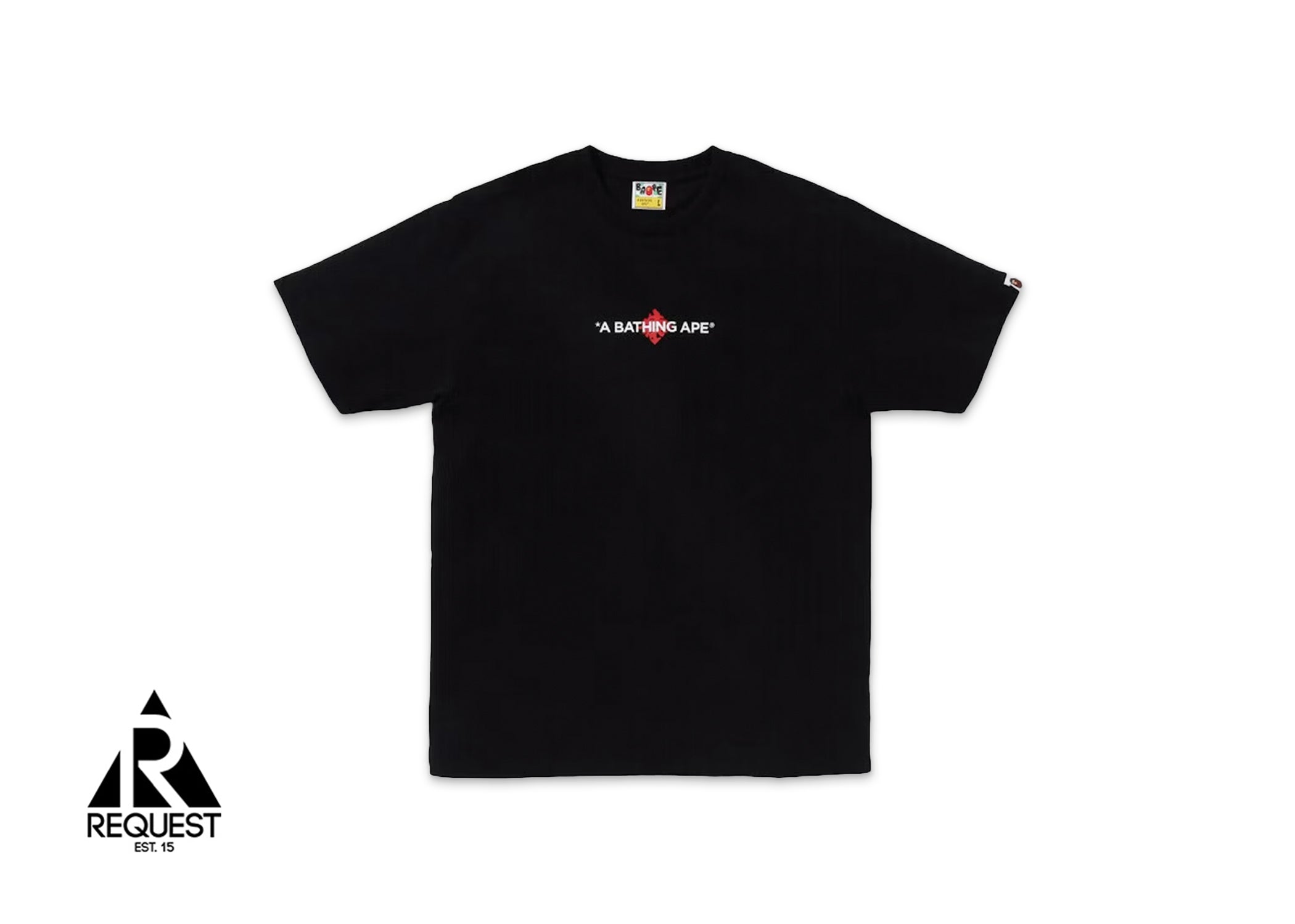 A Bathing Ape BAPE Japanese Fan Tee “Black”