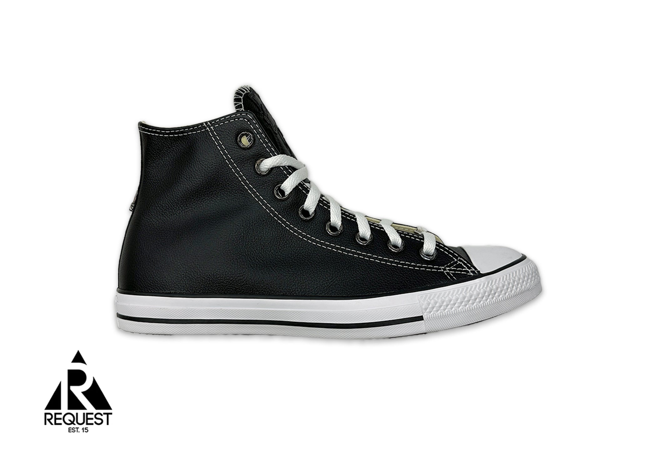 Chrome Hearts, Converse Chuck Taylor All Star Leather High Top "Black"