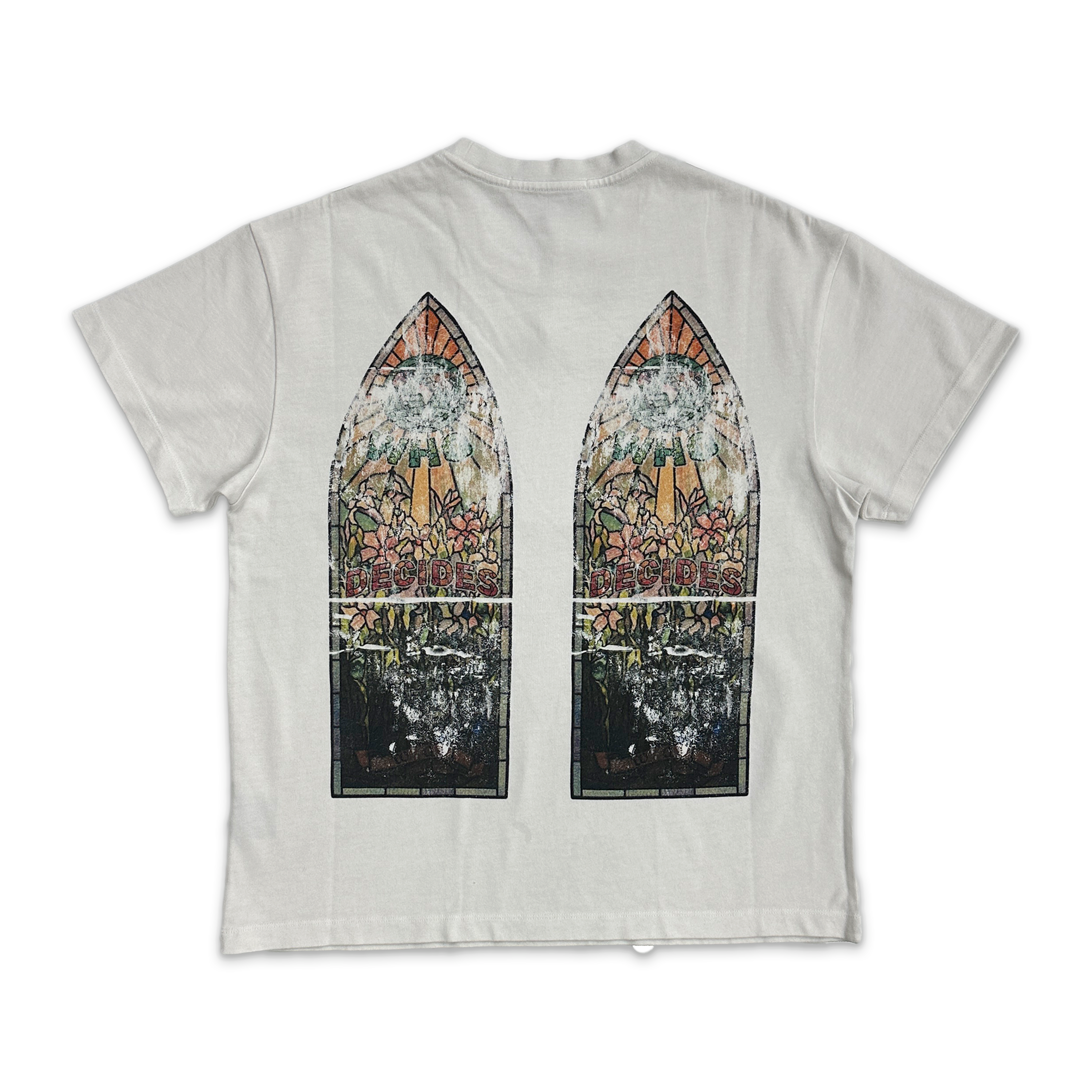 Faded Jersey Tee "Cloud"