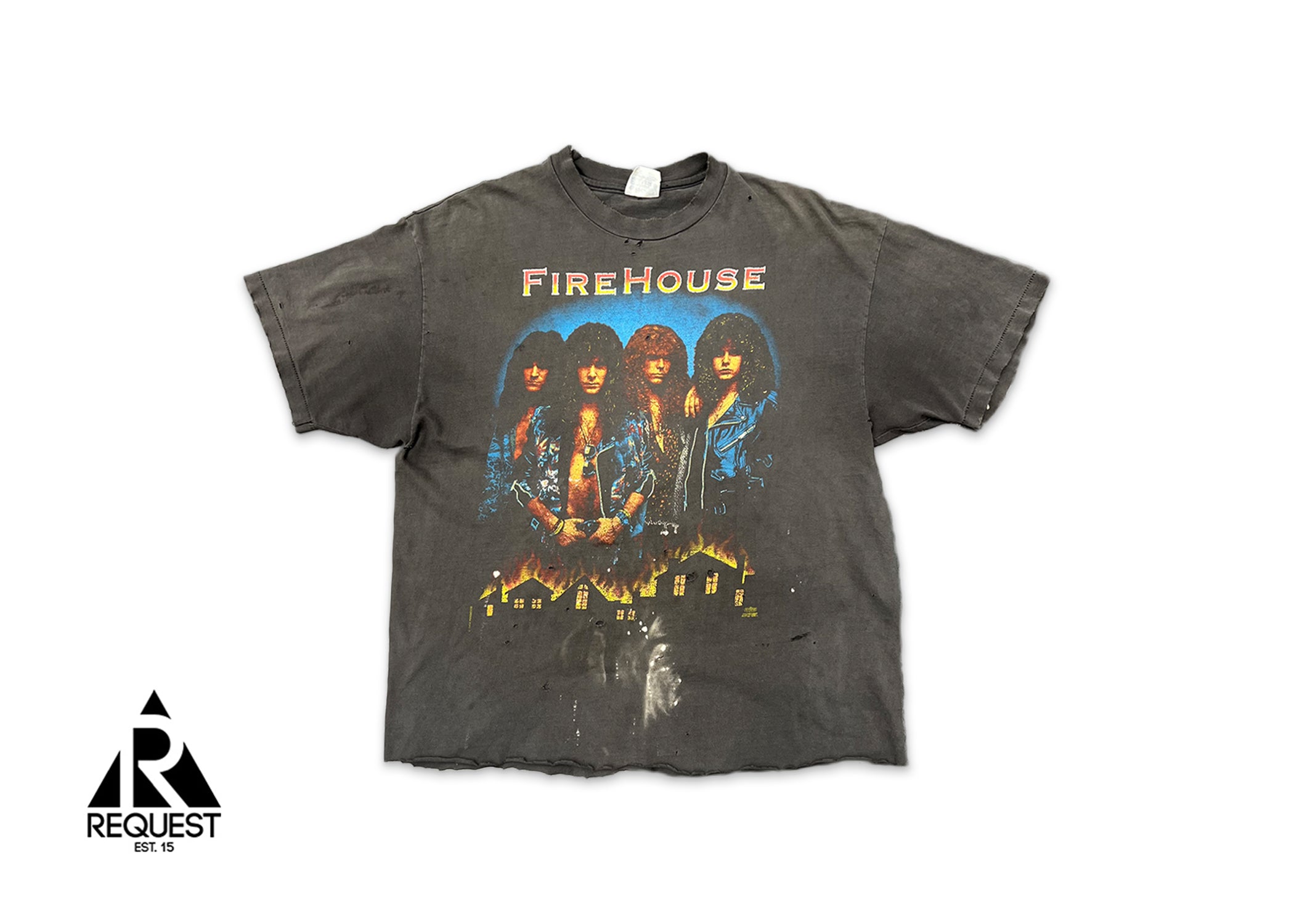 Vintage, 1992 Firehouse Hold Your Fire Tee