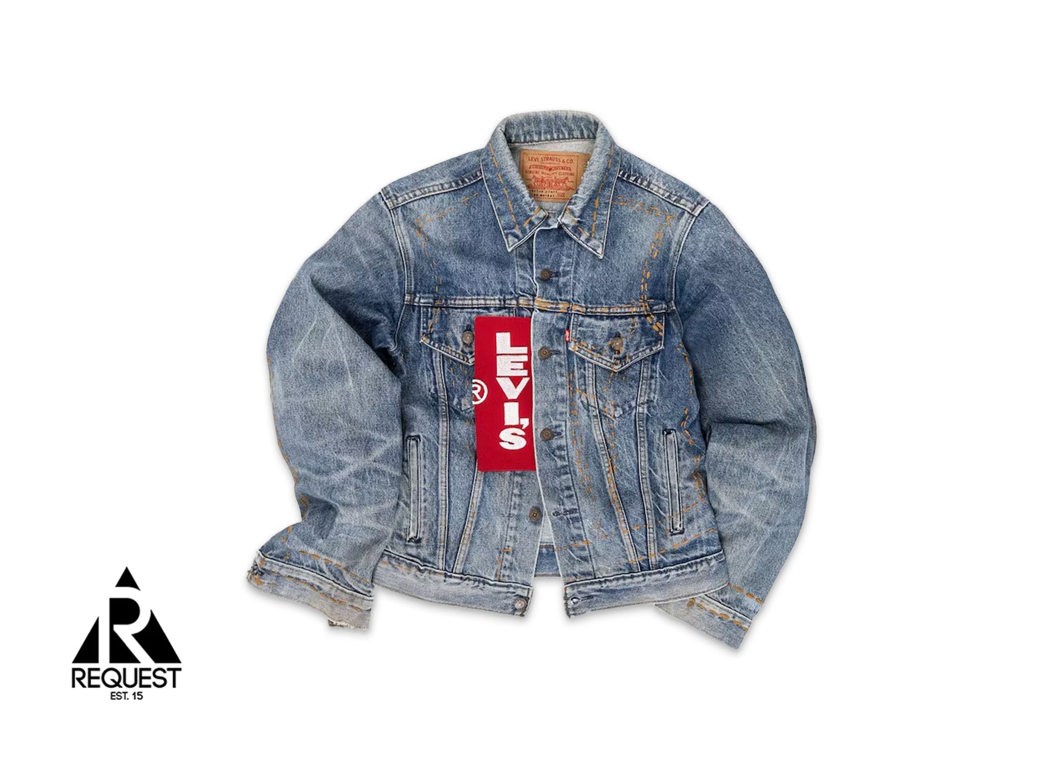 Denim Tears x Cactus Plant Flea Market x Levi's ComplexCon Denim Jacket "Blue"