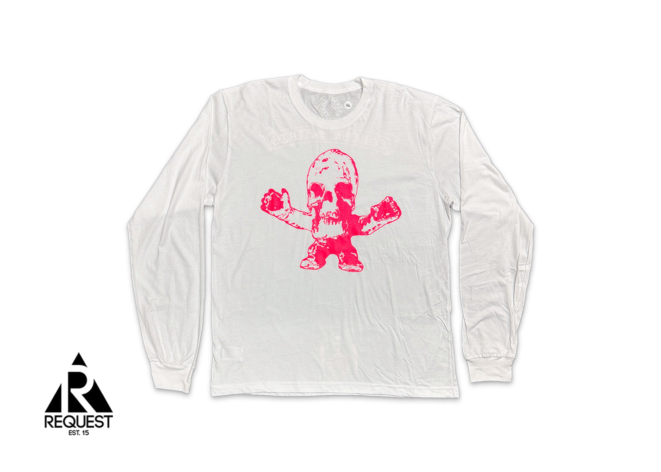 Chrome Hearts, FOTI Harris Teeter LS Tee "White Hot Pink"