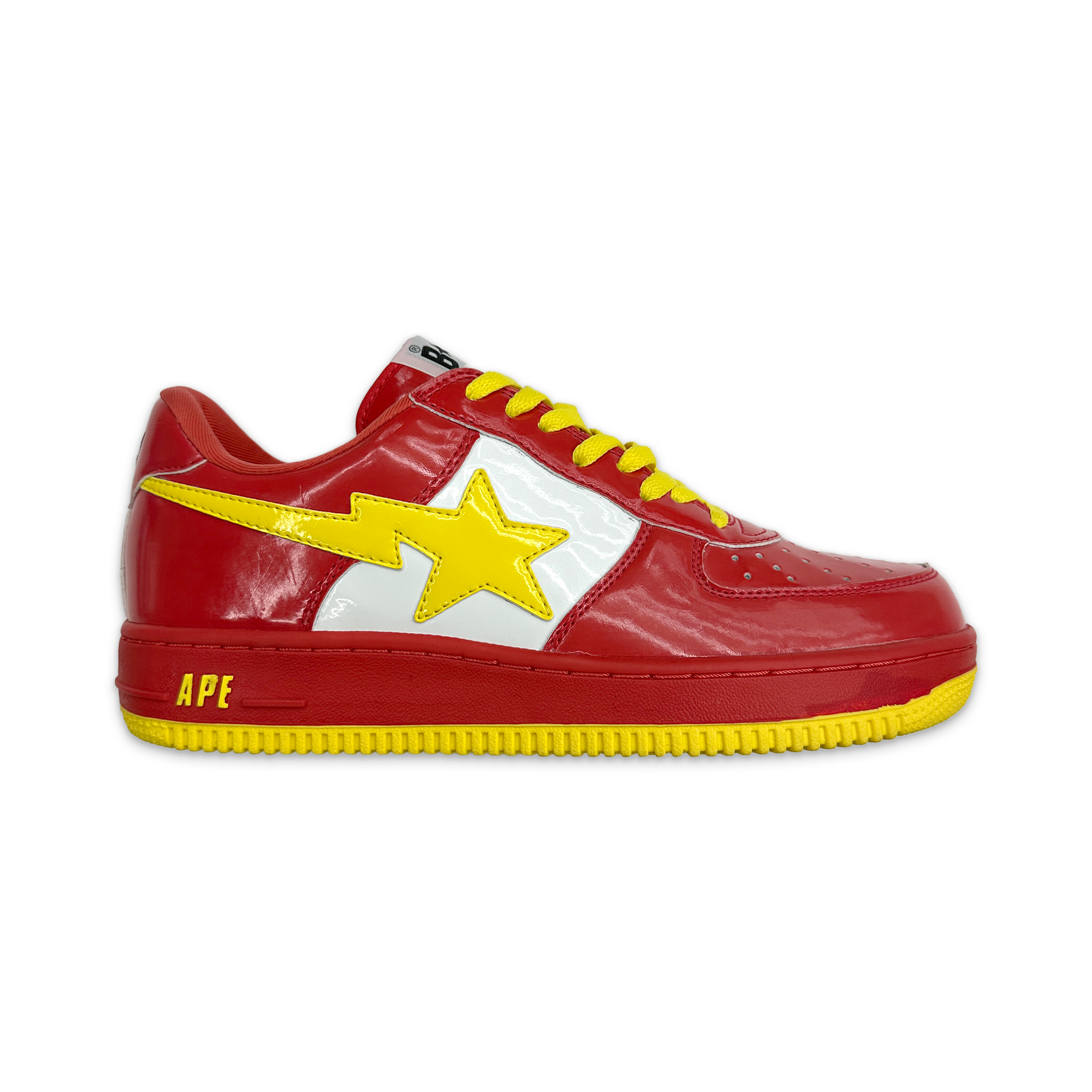 A Bathing Ape (BAPE), Bapesta Low "DC Comics The Flash"