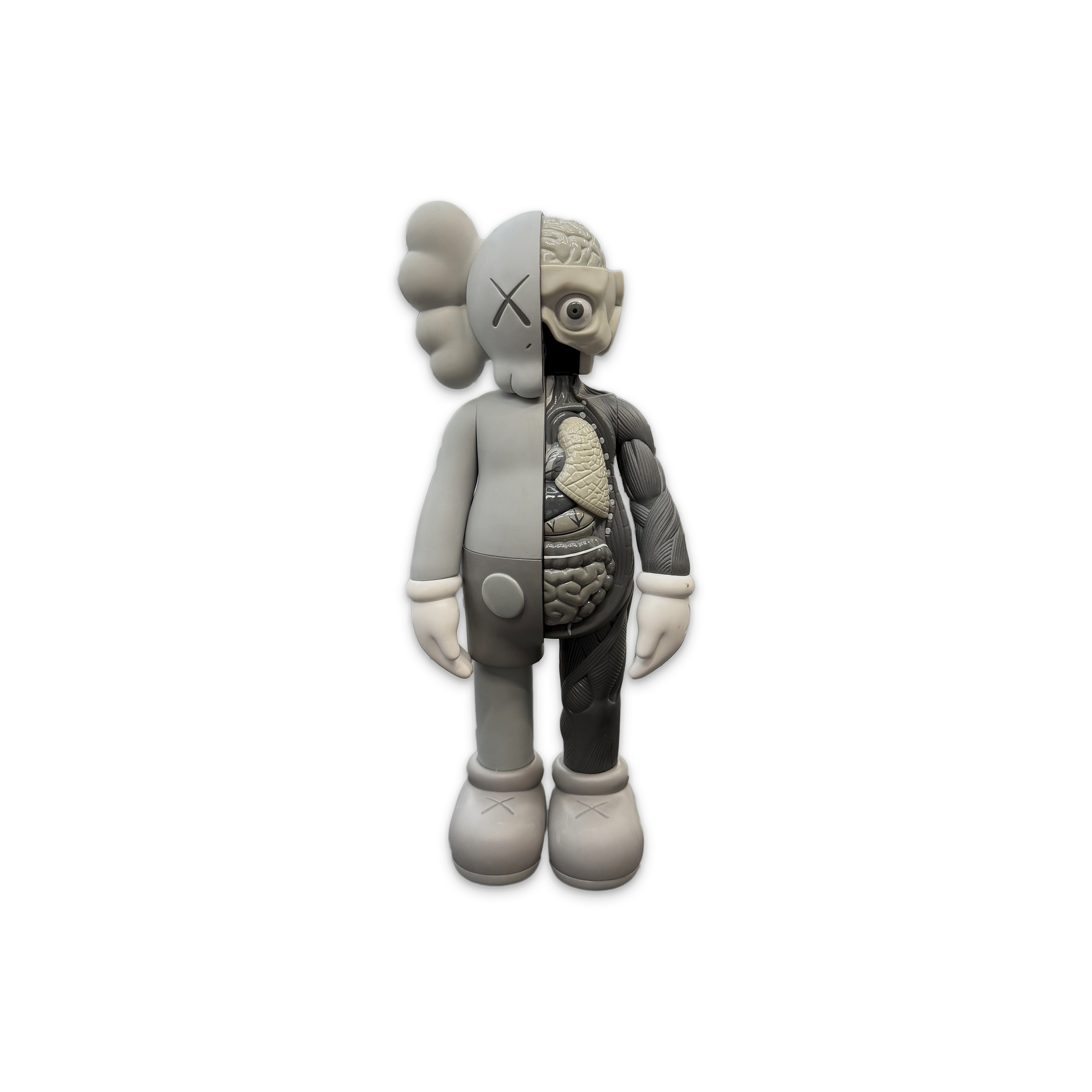KAWS, Companion Flayed Open Edition Vinyl Figure “Grey”