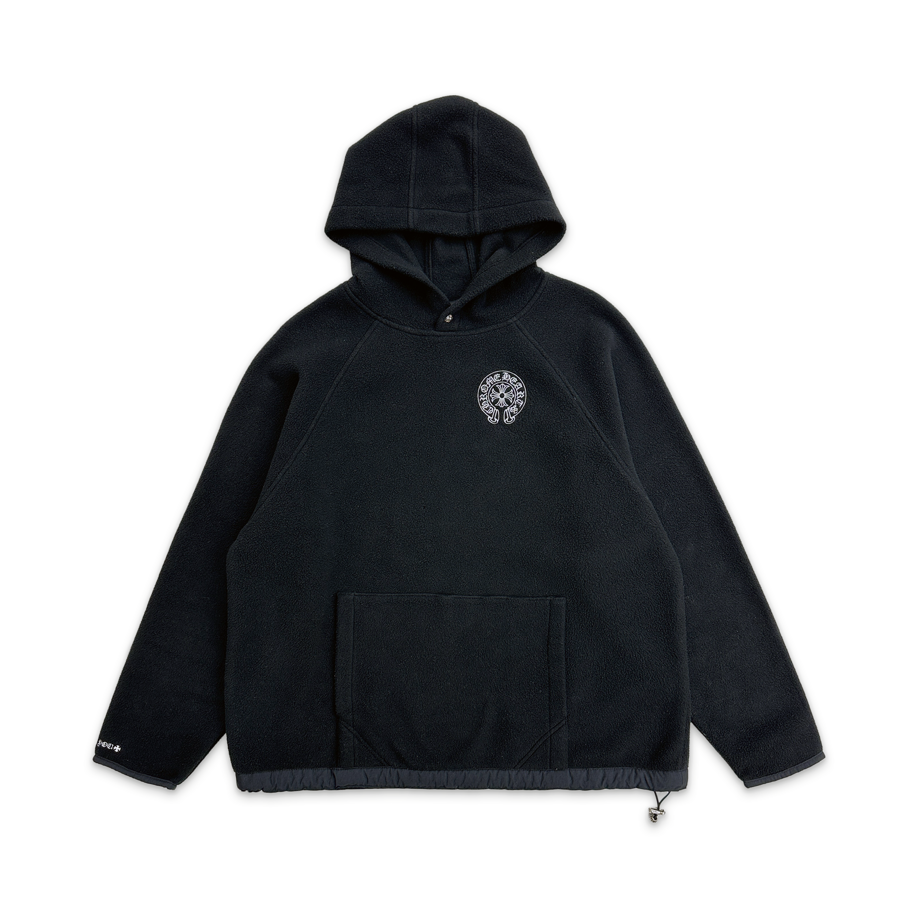 Chrome Hearts, Polar Fleece Horseshoe Pullover "Black"
