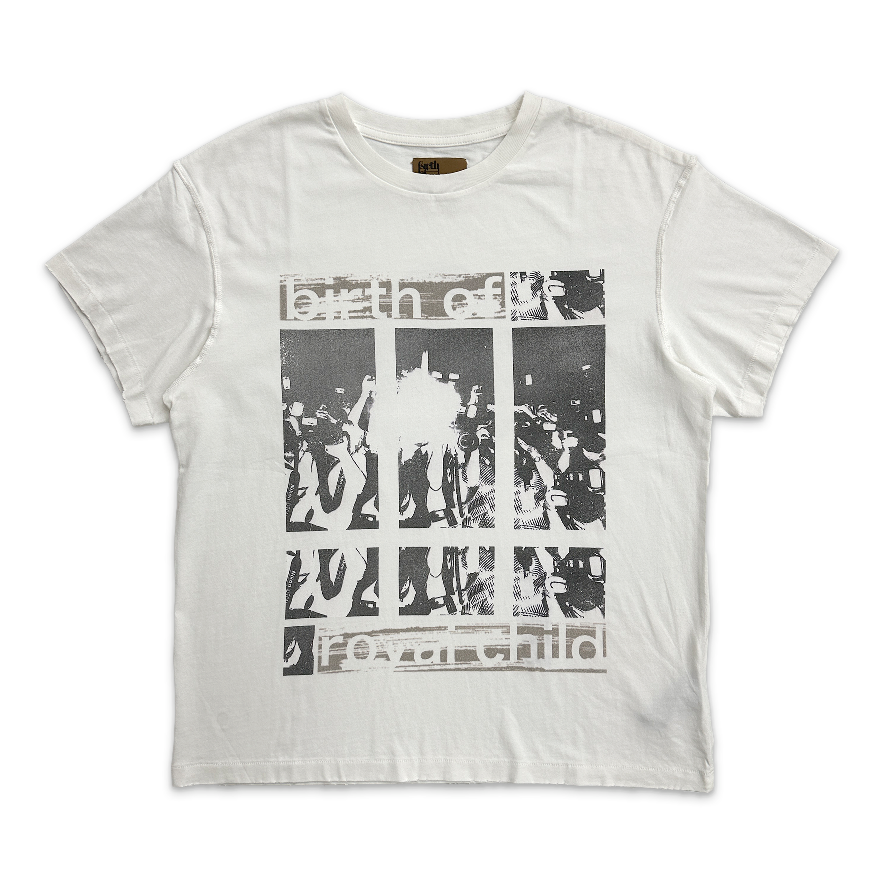 Birth of Royal Child, Flashlight Vintage Tee "White"