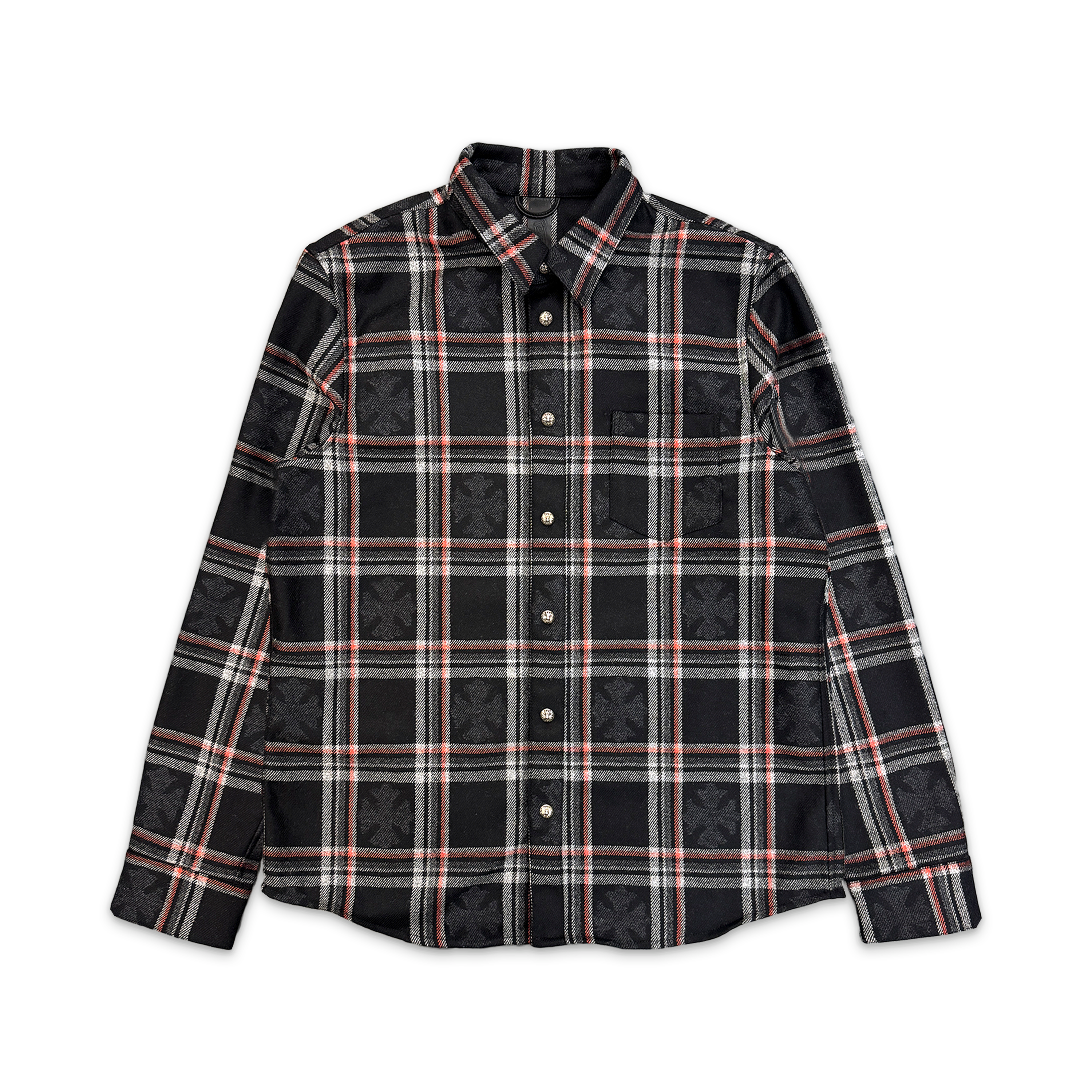 Chrome Hearts, Loose Ends Shirt "Black Red"