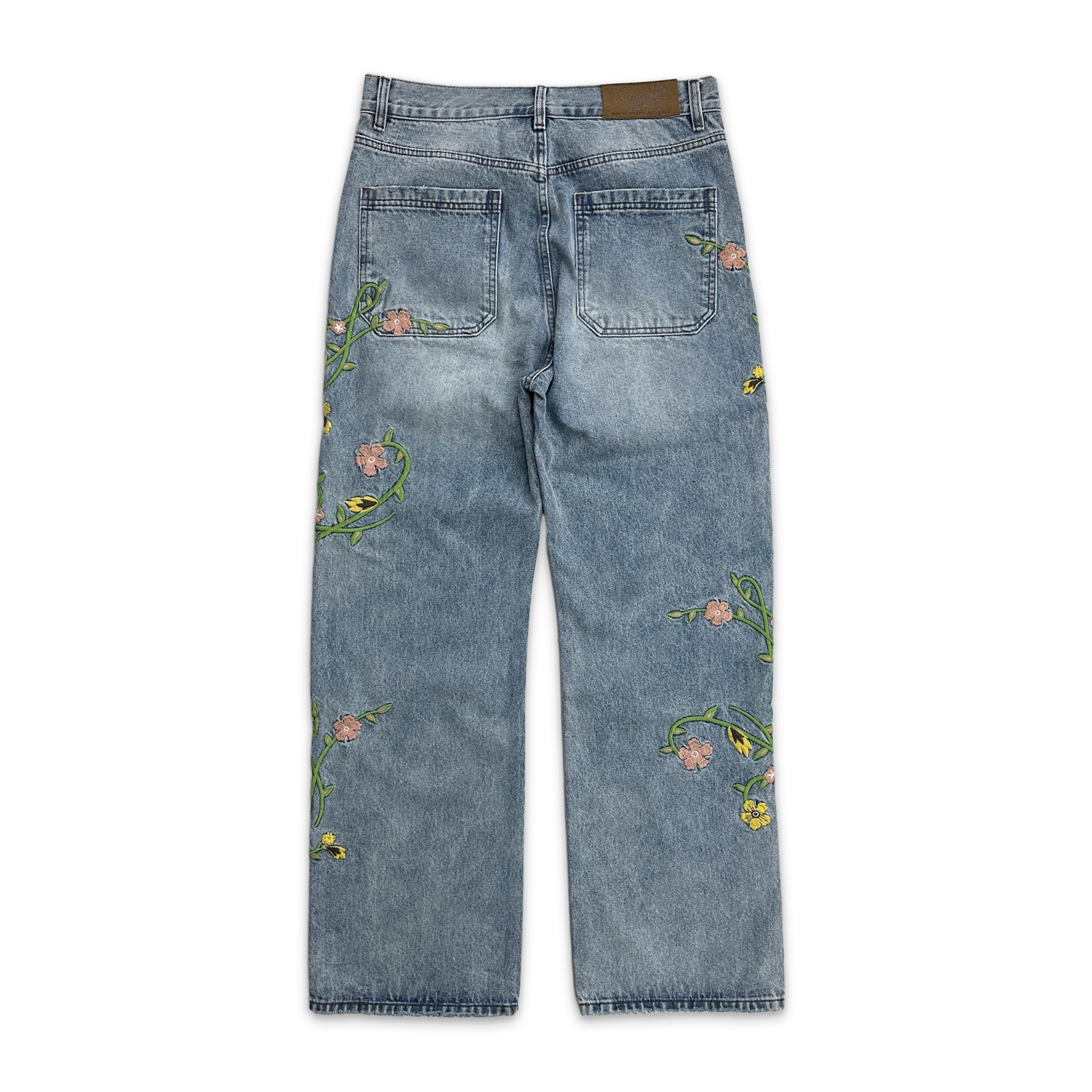 Birth of Royal Child, Ethereal Garden Denim