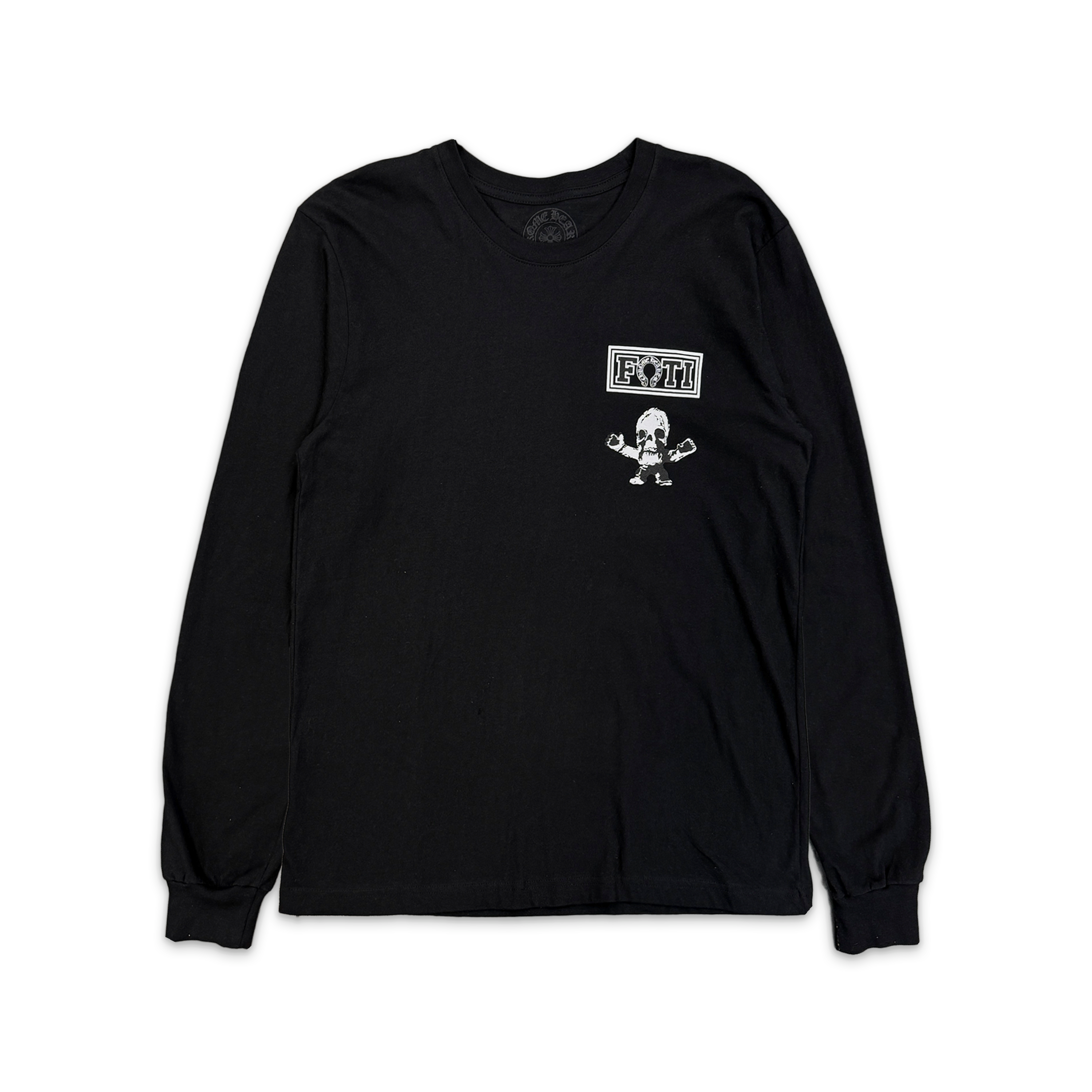 Chrome Hearts, Foti Tik Tak Teeter L/S Tee "Black"