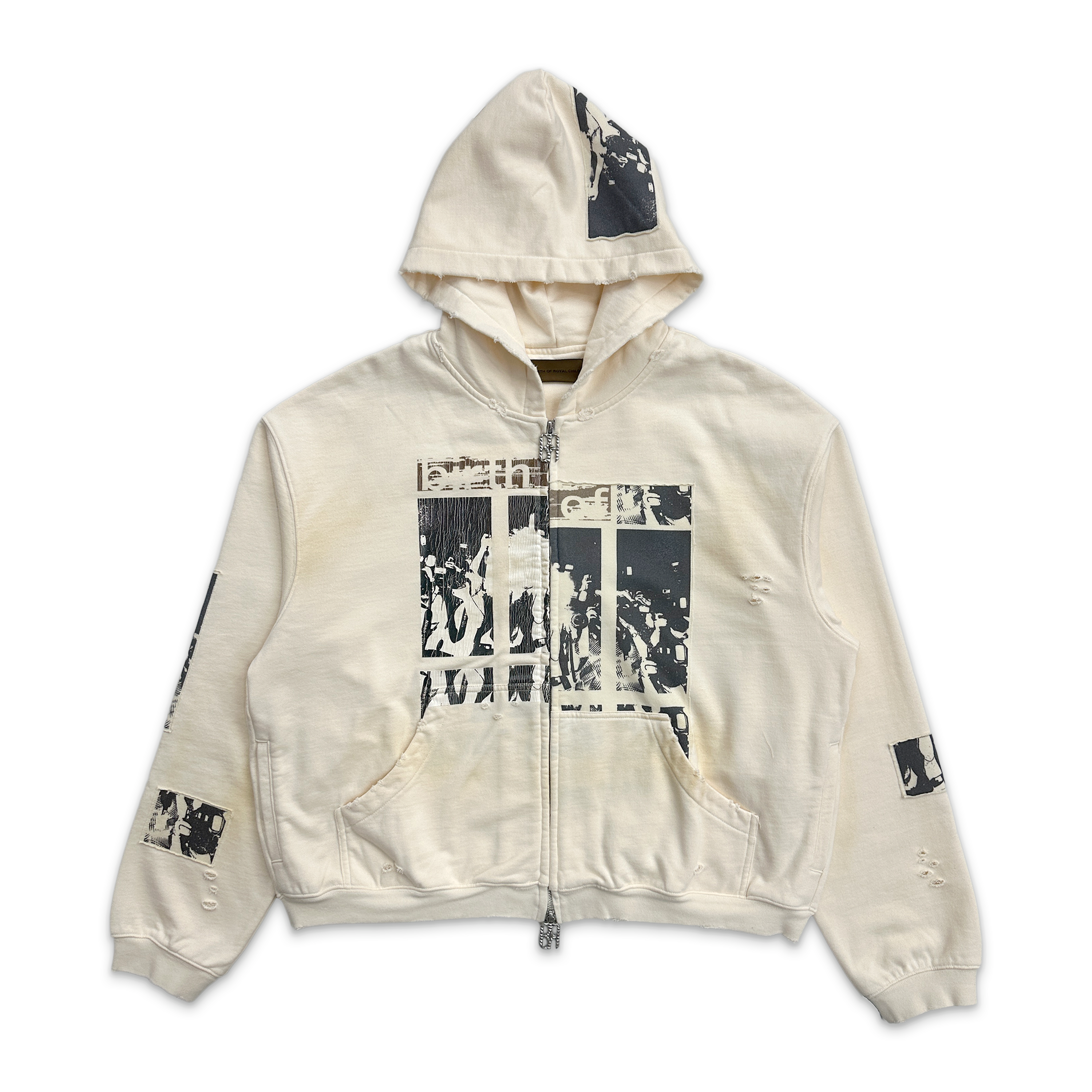 Birth of Royal Child, Flashlight Hoodie "Cream"