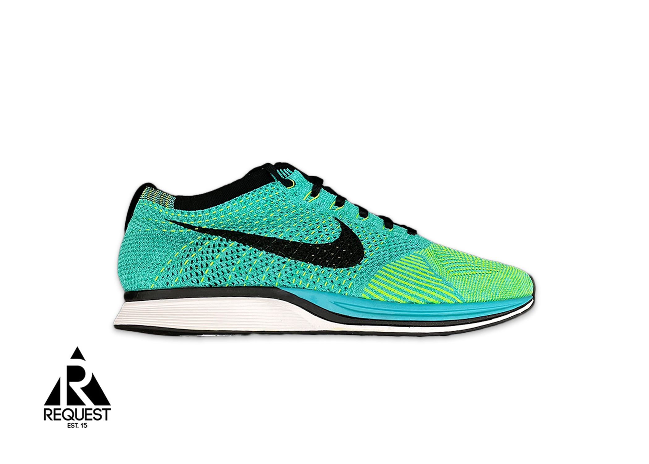 Request, Nike Flyknit Racer “Sport Turquoise Lucid Green"
