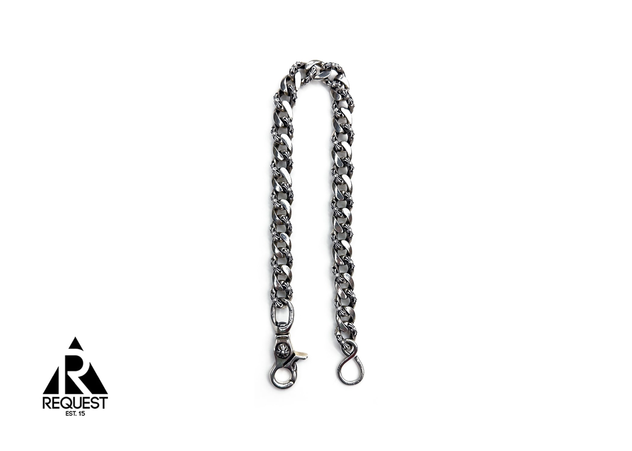 Fancy Cuban Link S Loop Wallet Chain 18in