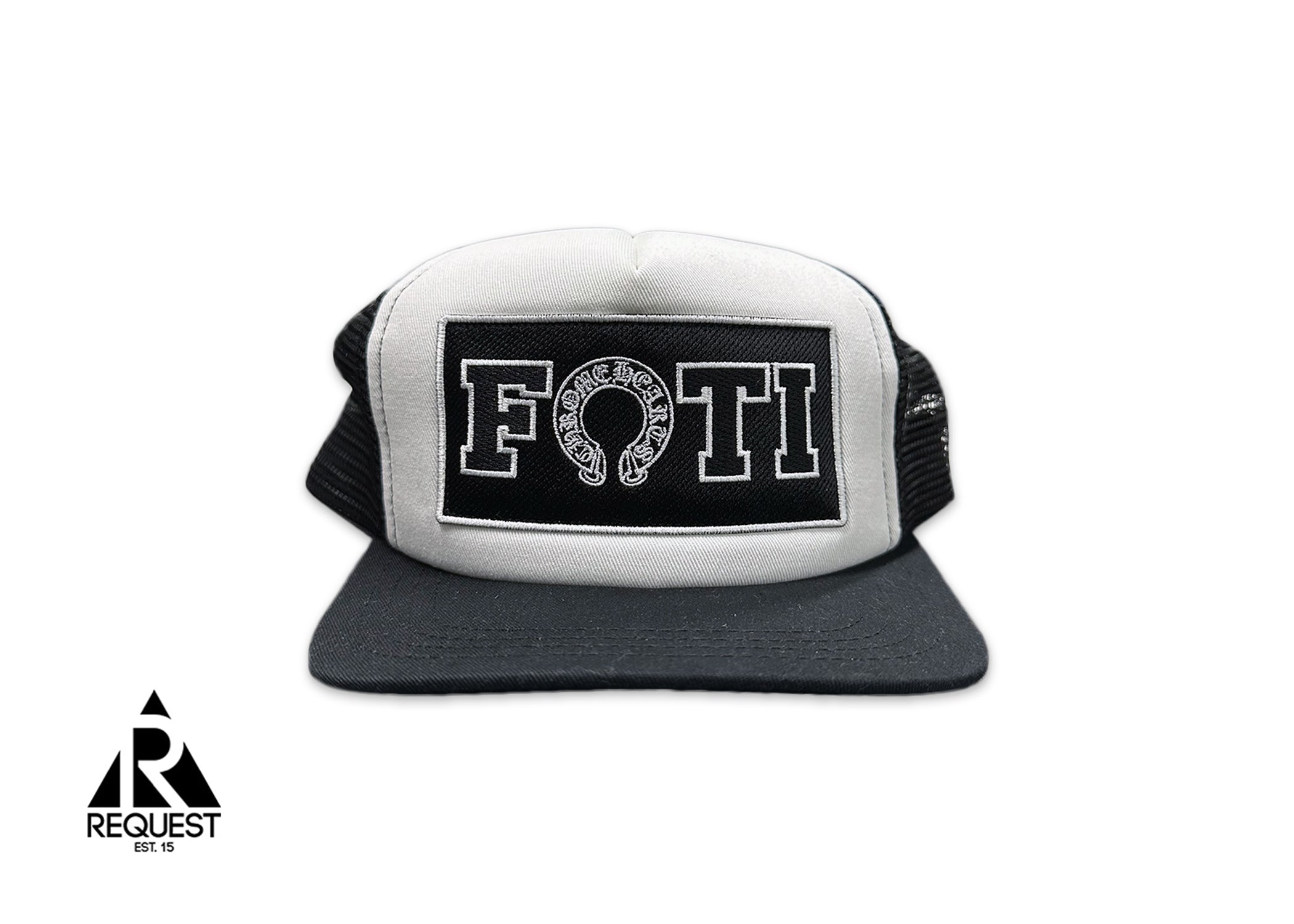 Chrome Hearts, Foti Horseshoe Trucker "White/Black"