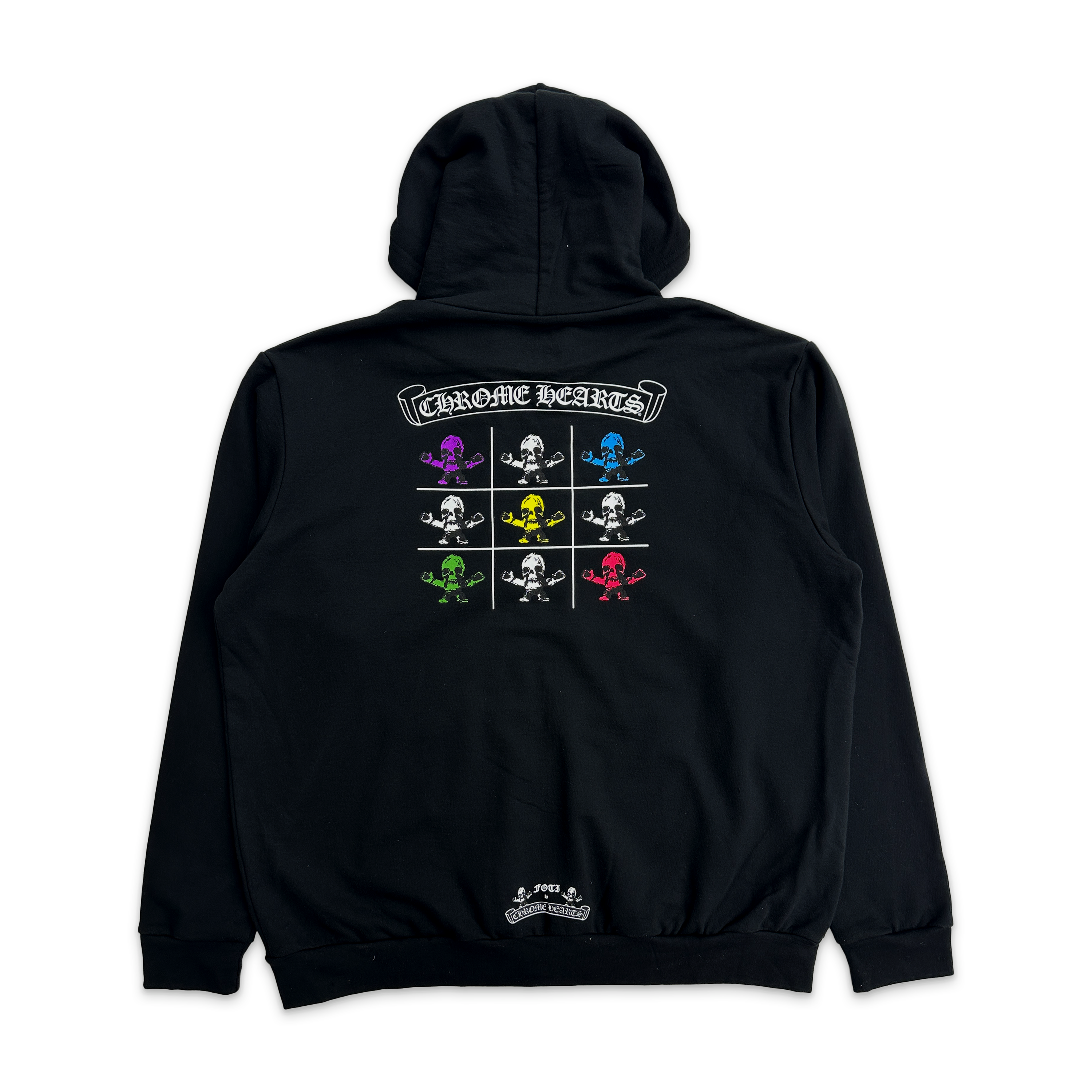 Chrome Hearts, Foti Tik Tak Teeter Zip Up Hoodie "Black"