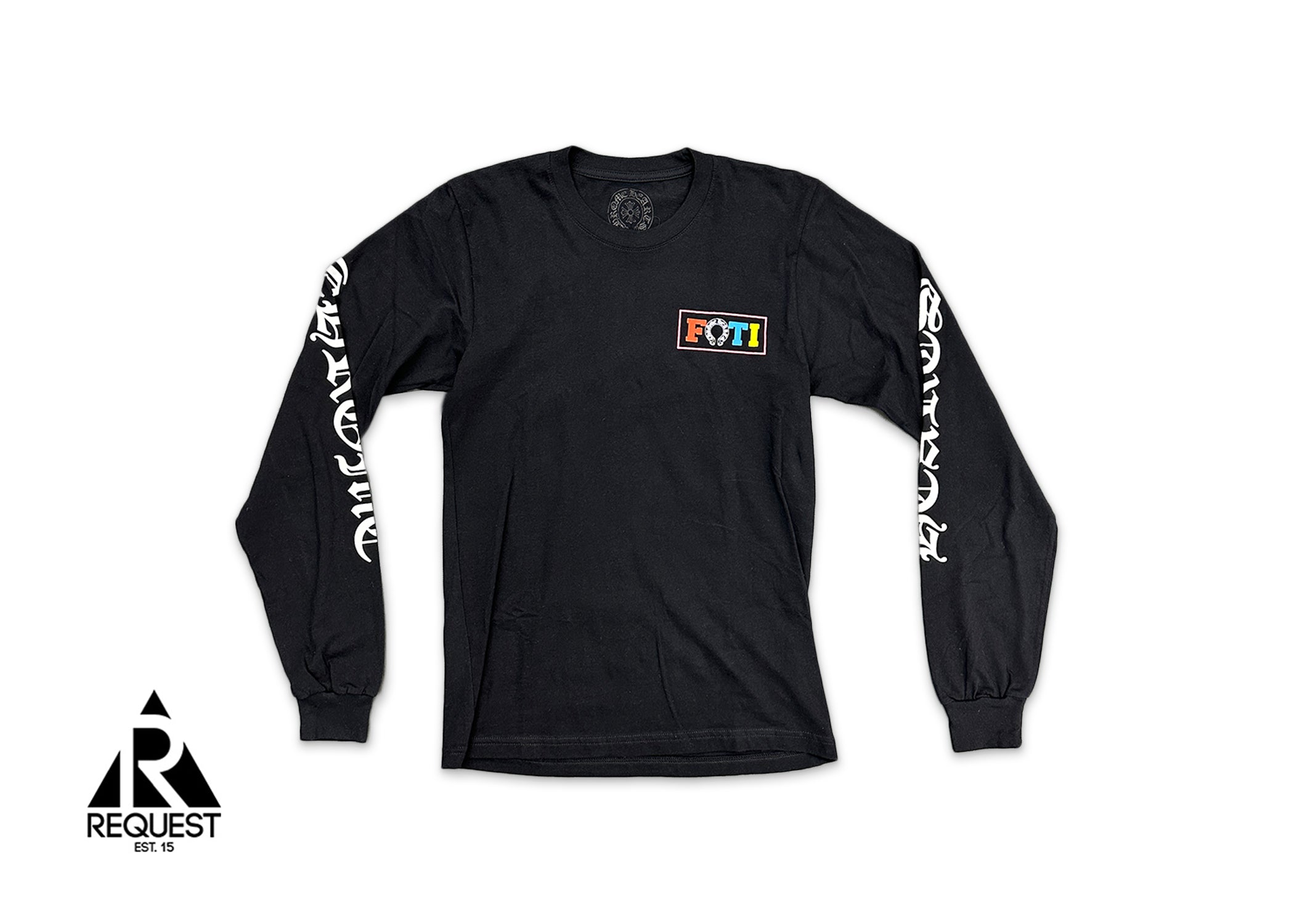 Chrome Hearts Foti L/S Tee "Black & Multi"