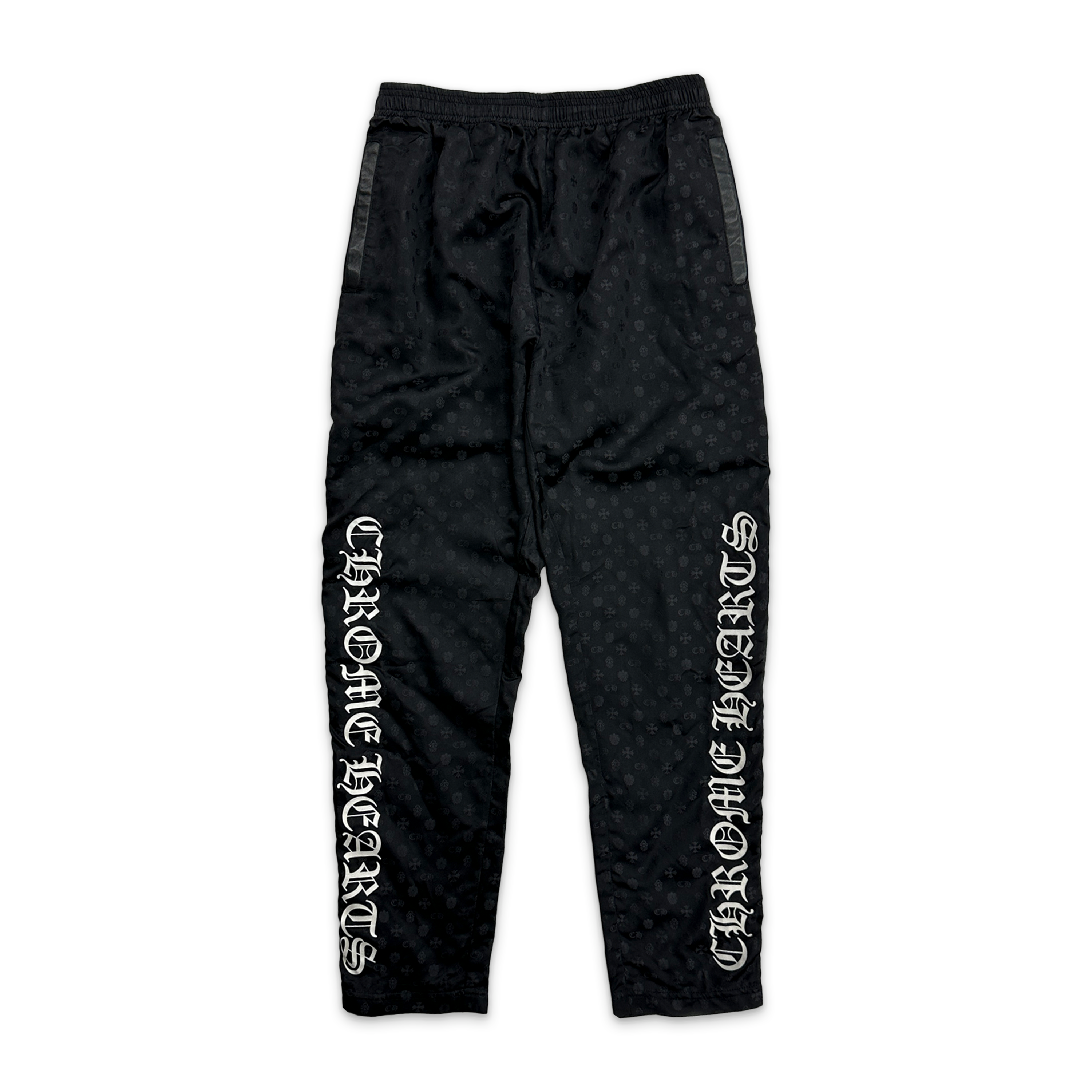Chrome Hearts, Motif Tearaway Track Pants "Black & White"