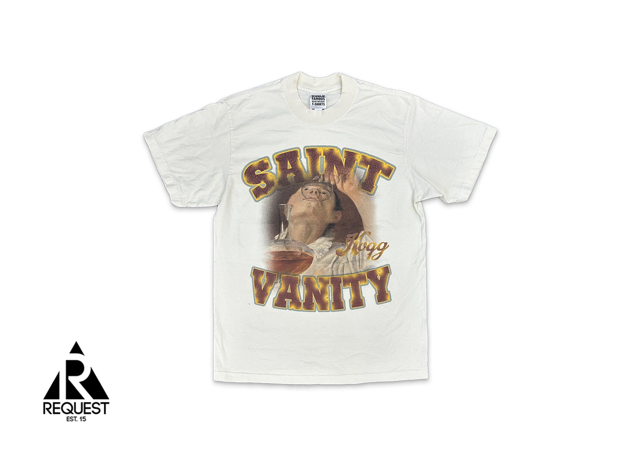 Saint Vanity HOQG Tee "Cream"