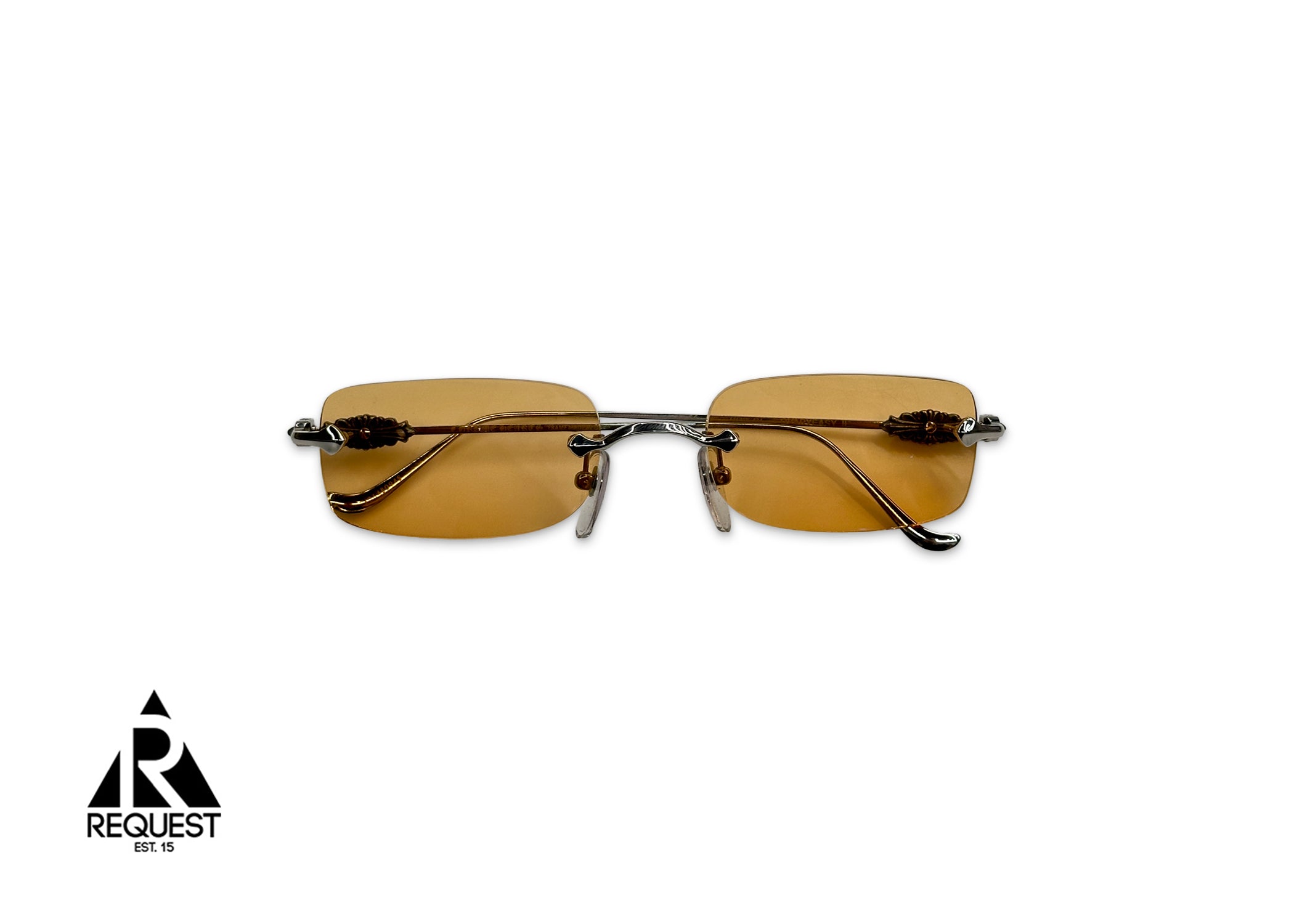 Chrome Hearts, Overeasy II Glasses "Orange"