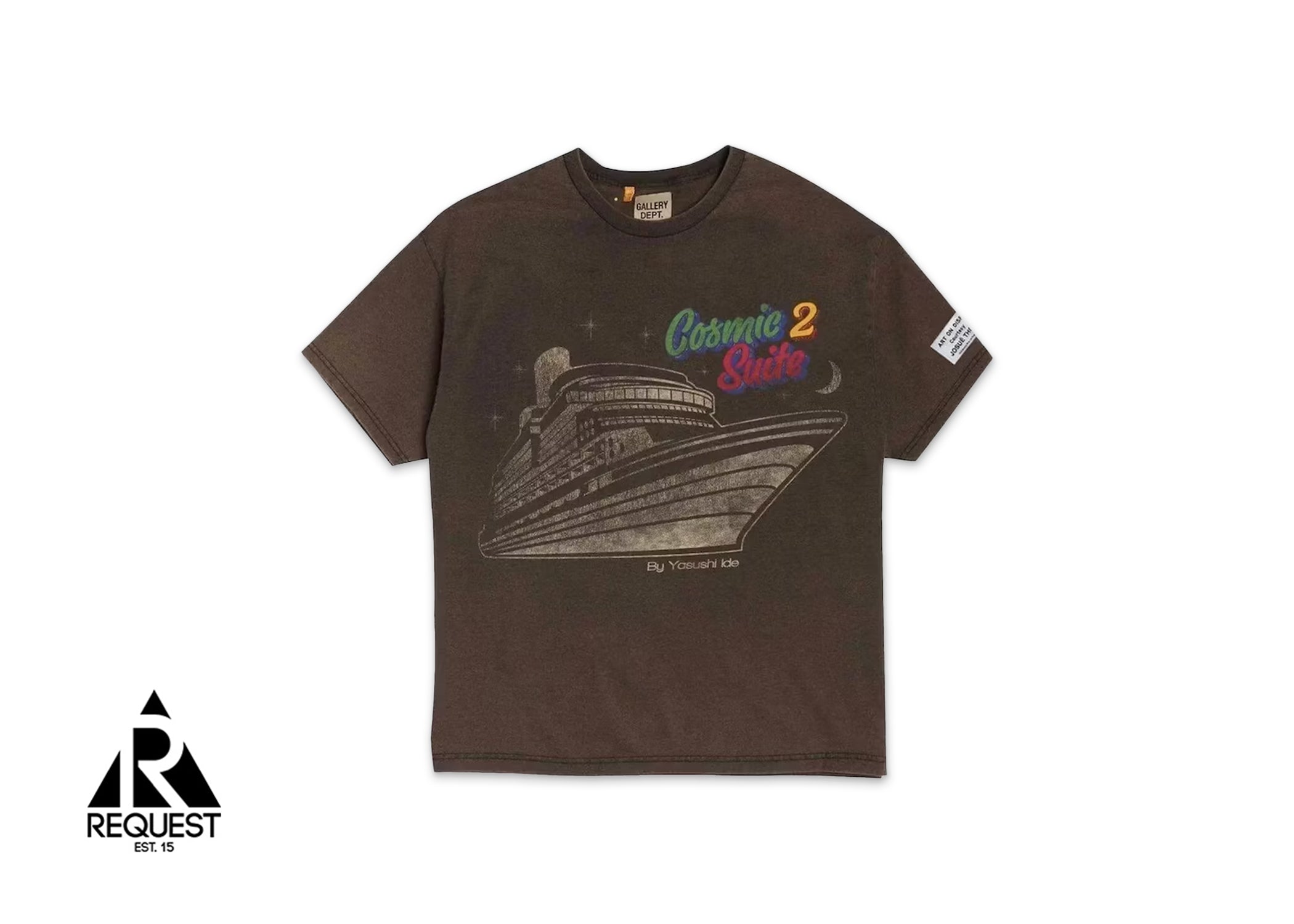Gallery Dept. Cosmic Suite 2 Tee "Vintage Black"