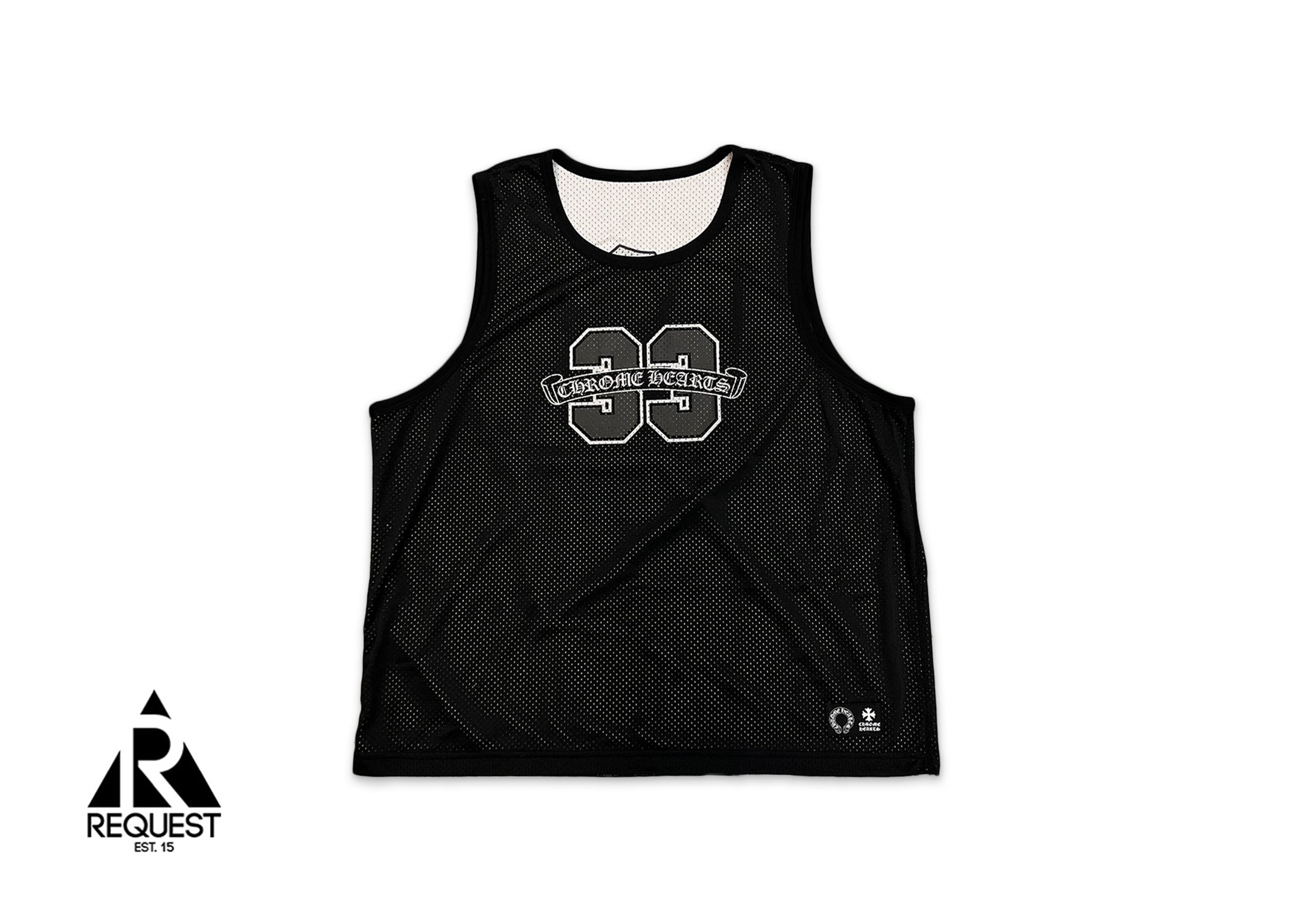 Chrome Hearts Sports Mesh Basketball Jersey “Black”