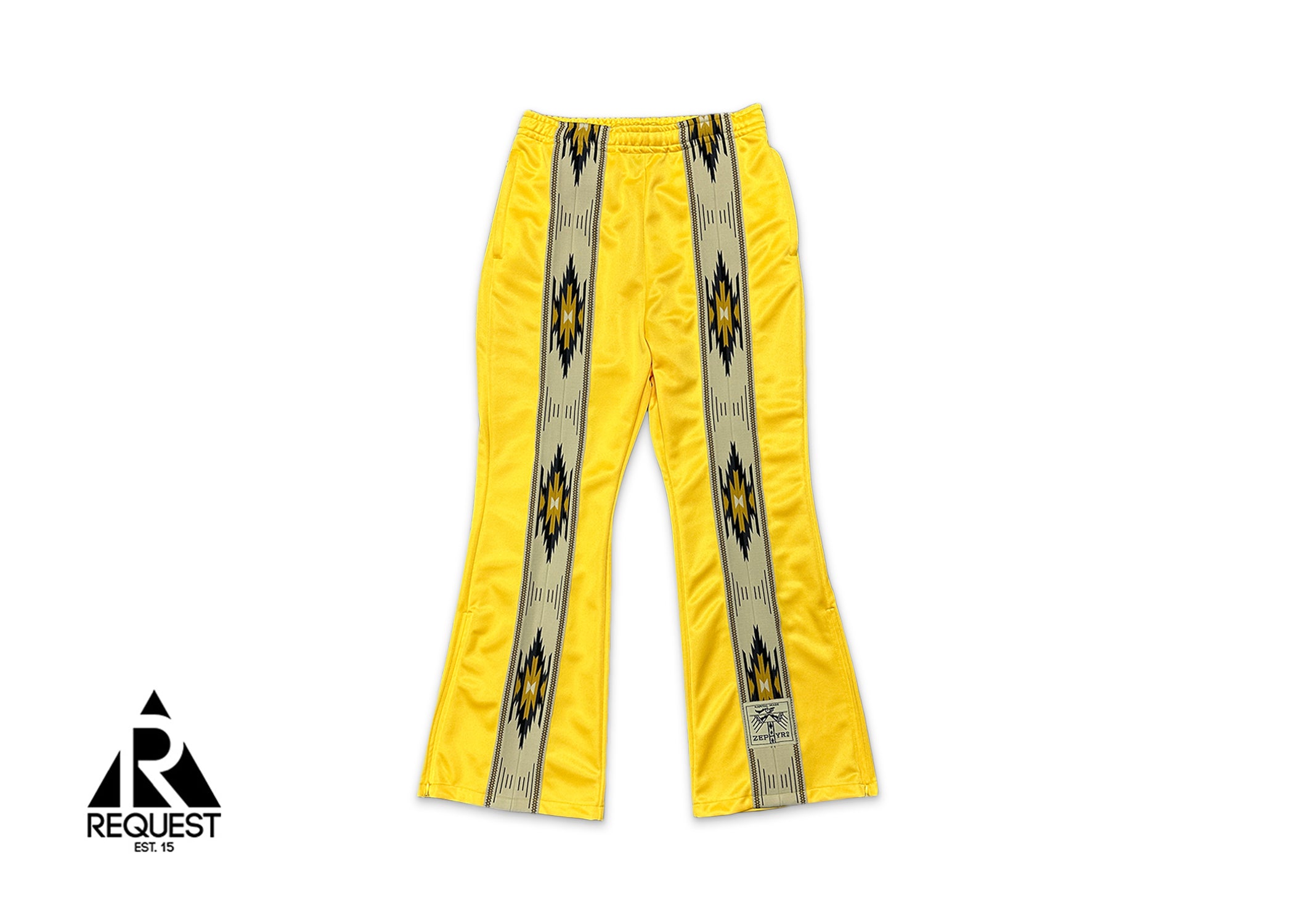 Kapital, Smooth Jersey Kochi & Zephyr Frontline Track Pants "Yellow"