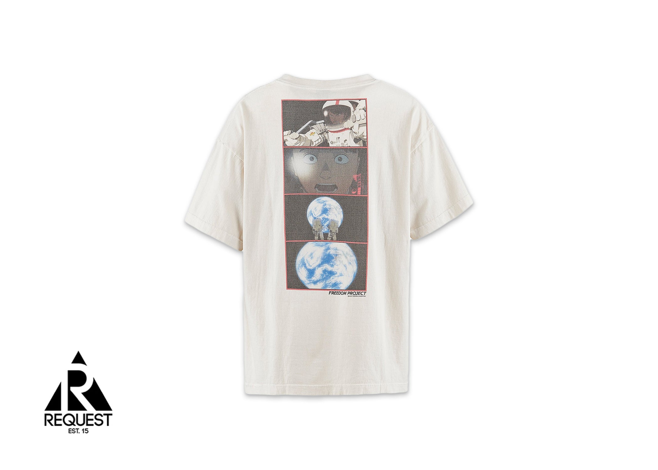 Saint Michael x Freedom Project Saint Tee "Vintage White"